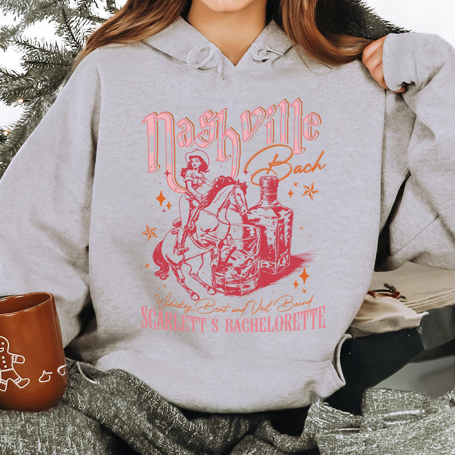 Custom Bachelorette Hoodie,Nashville Cocktail Bachelorette Hoodie,Bachelorette Party