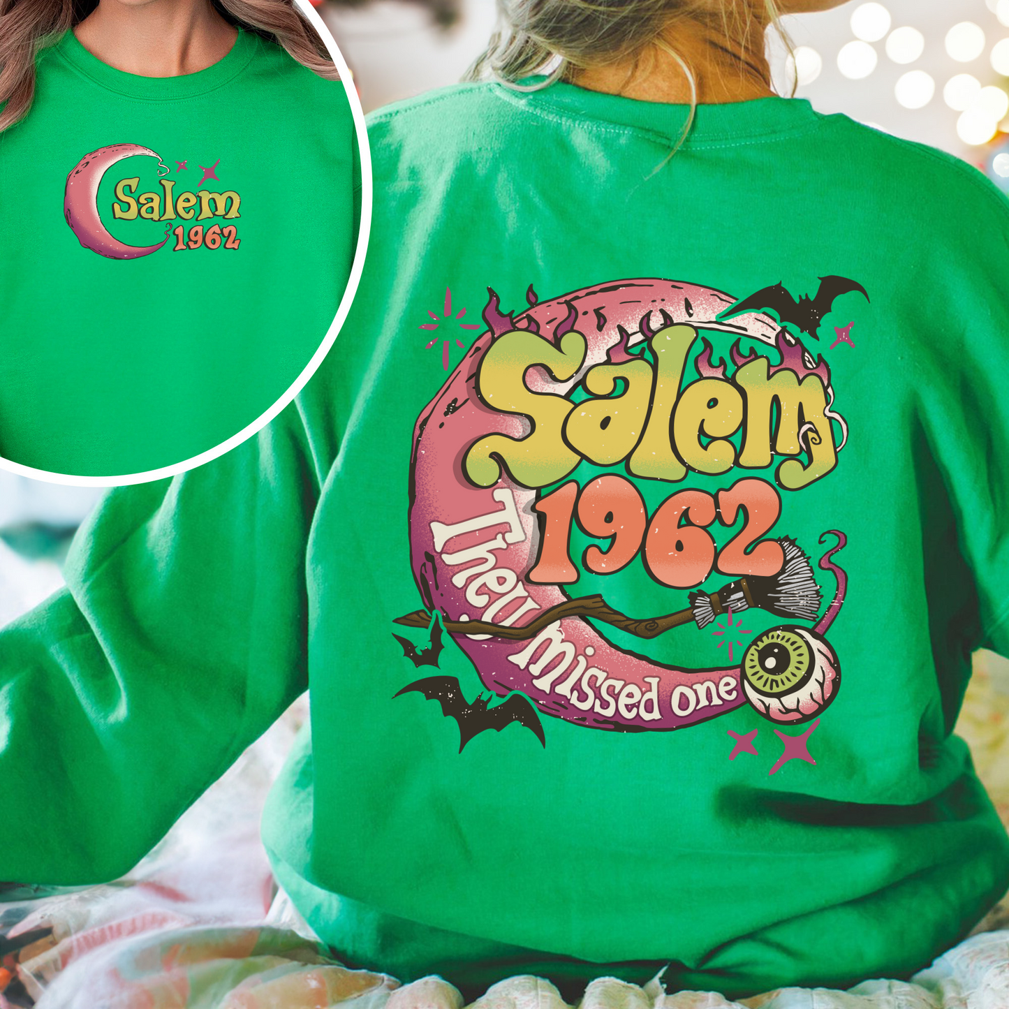 Halloween Sweatshirt, Salem 1692 Sweatshirt, Spooky Sweatshirt, Salem Witches Sweatshirt, Witch Sweatshirt