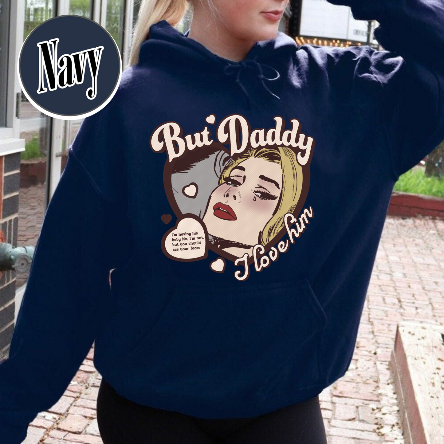 Music Lover Hoodie, but Daddy I Love Him Hoodie, Gift for Couples, Anniversary Hoodie for Couples
