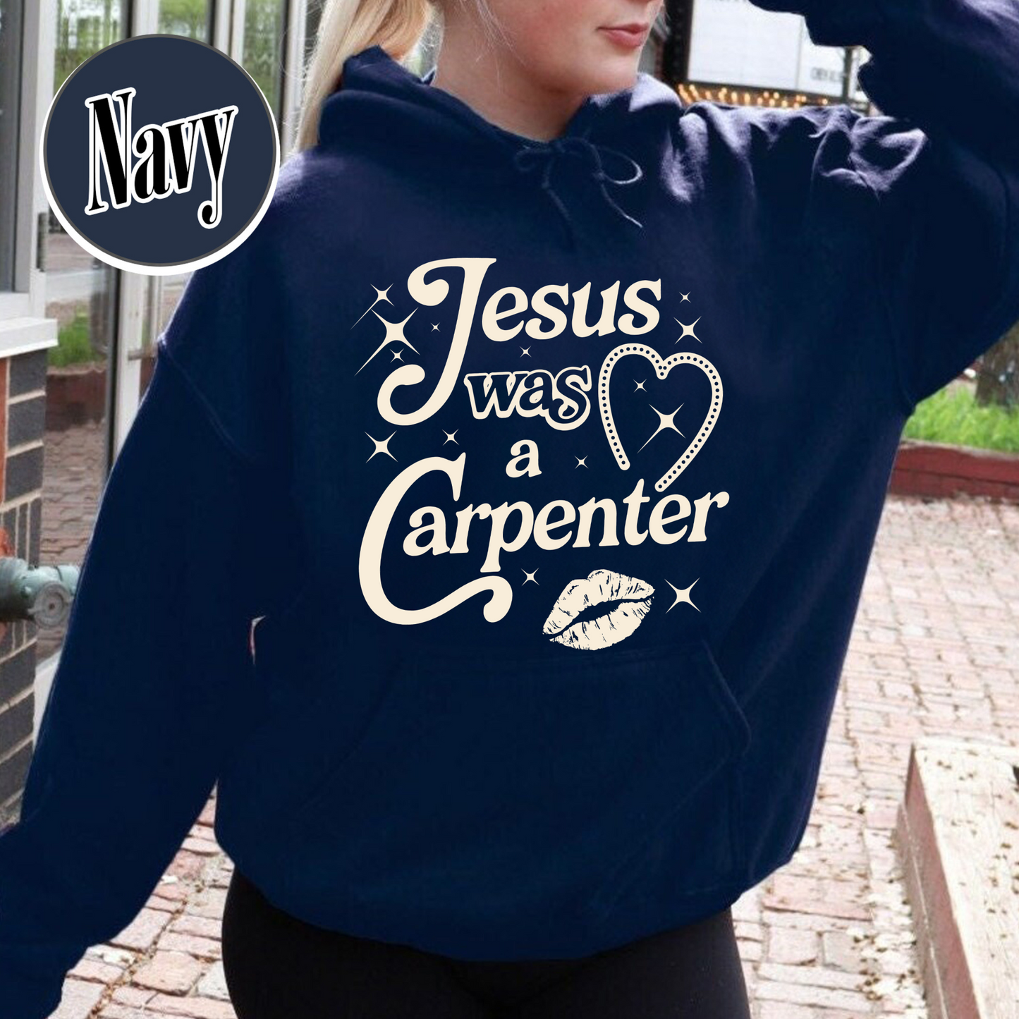 Jesus Was A Carpenter Hoodie, Festival Hoodie, Vintage Inspired Hoodie, Concert Hoodie, Soft Girl Aesthetic, Music Lover Gift