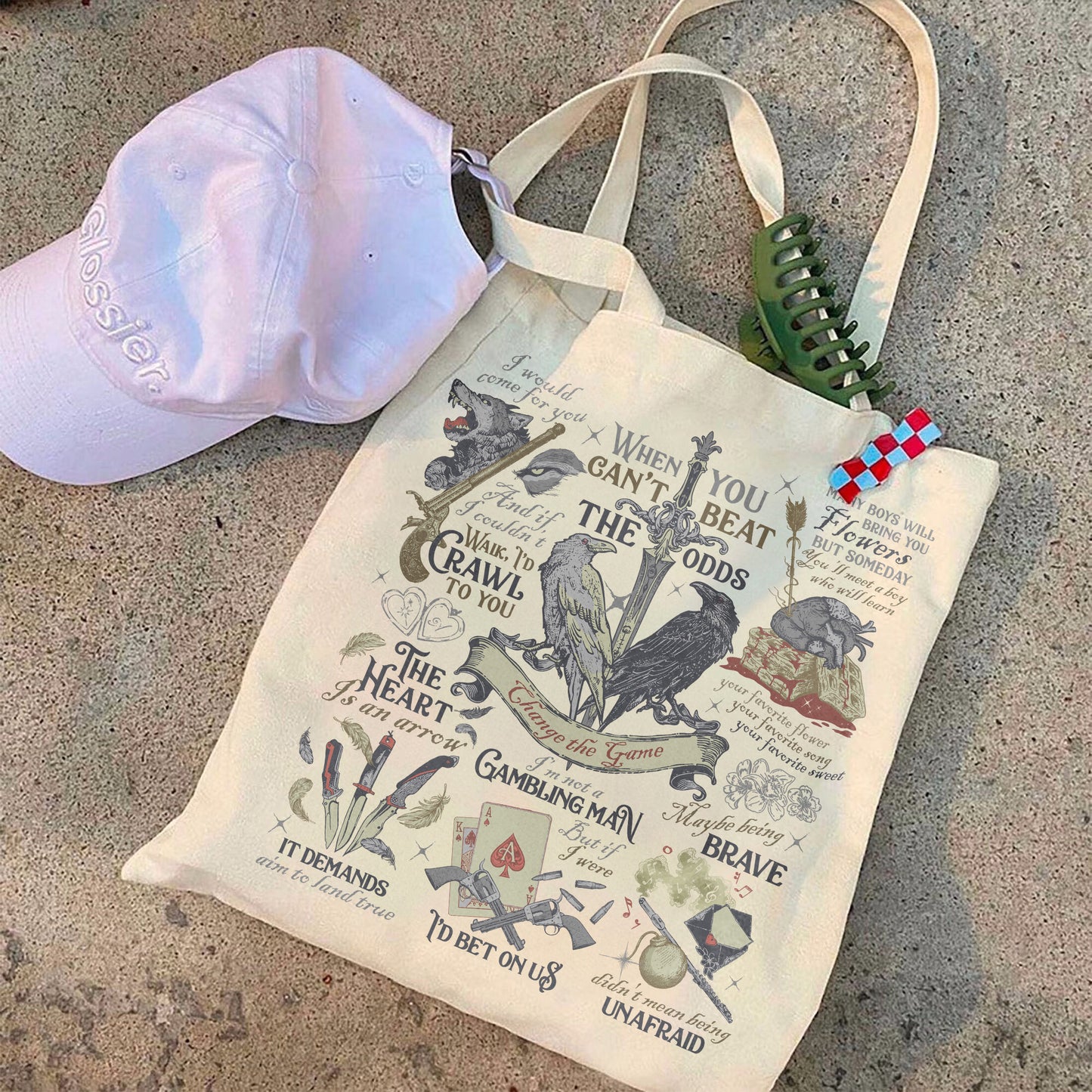 Six of Crows Tote Bag, Ketterdam Crow Club No Mourners No Funerals Tote Bag, Crows Before Bros Tote Bag