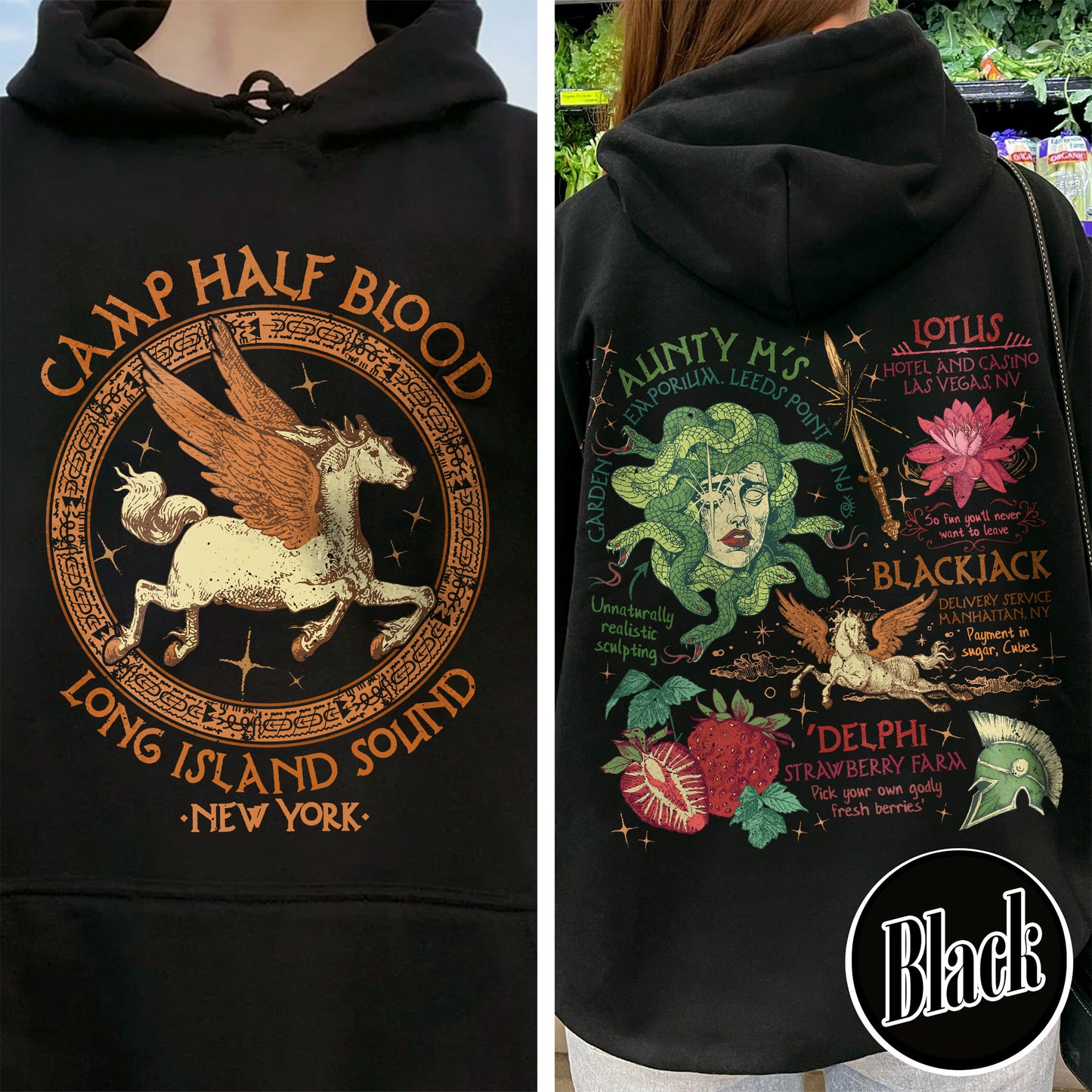 Book Lover Hoodie, Camp Half Blood Chronicles Branches Hoodie, Heroes of Olympus Hoodie