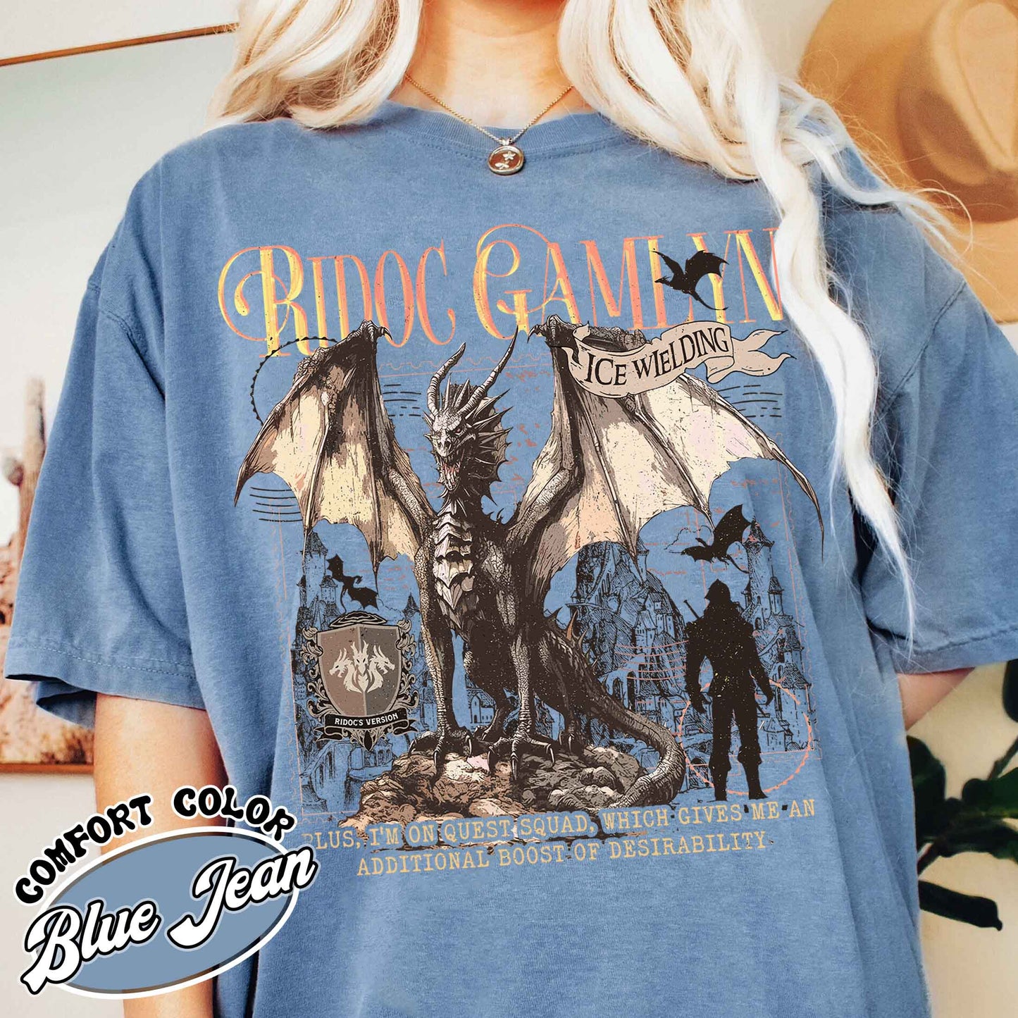 Bookish Comfort Color Shirt, Xaddy Riorson Shirt, Onyx Storm Fourth Wing Merch, Romantasy Book Lover