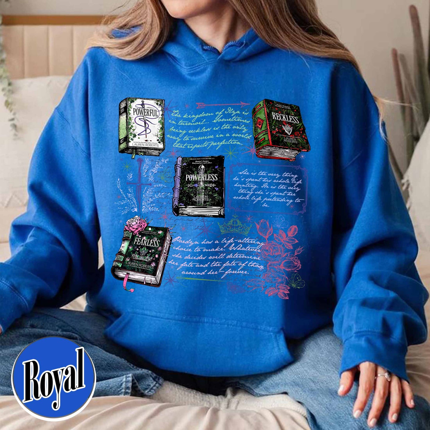 Bookish Hoodie,Powerless Hoodie,Vicious Little Thing Powerless Hoodie, Kai Azer Hoodie