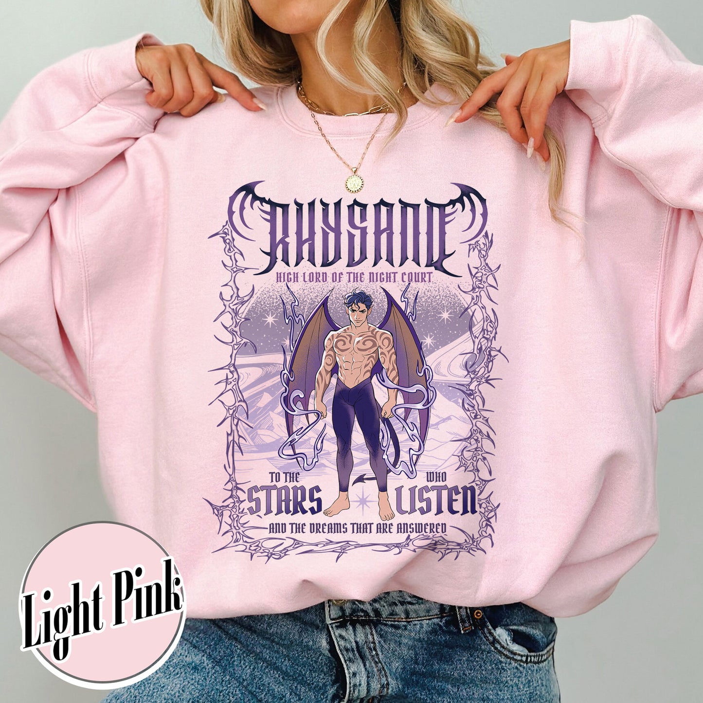Bookish Sweatshirt,The Bat Boys Rhysand Sweatshirt, Rhysand Acotar Sweatshirt, Rhysand Sweatshirt