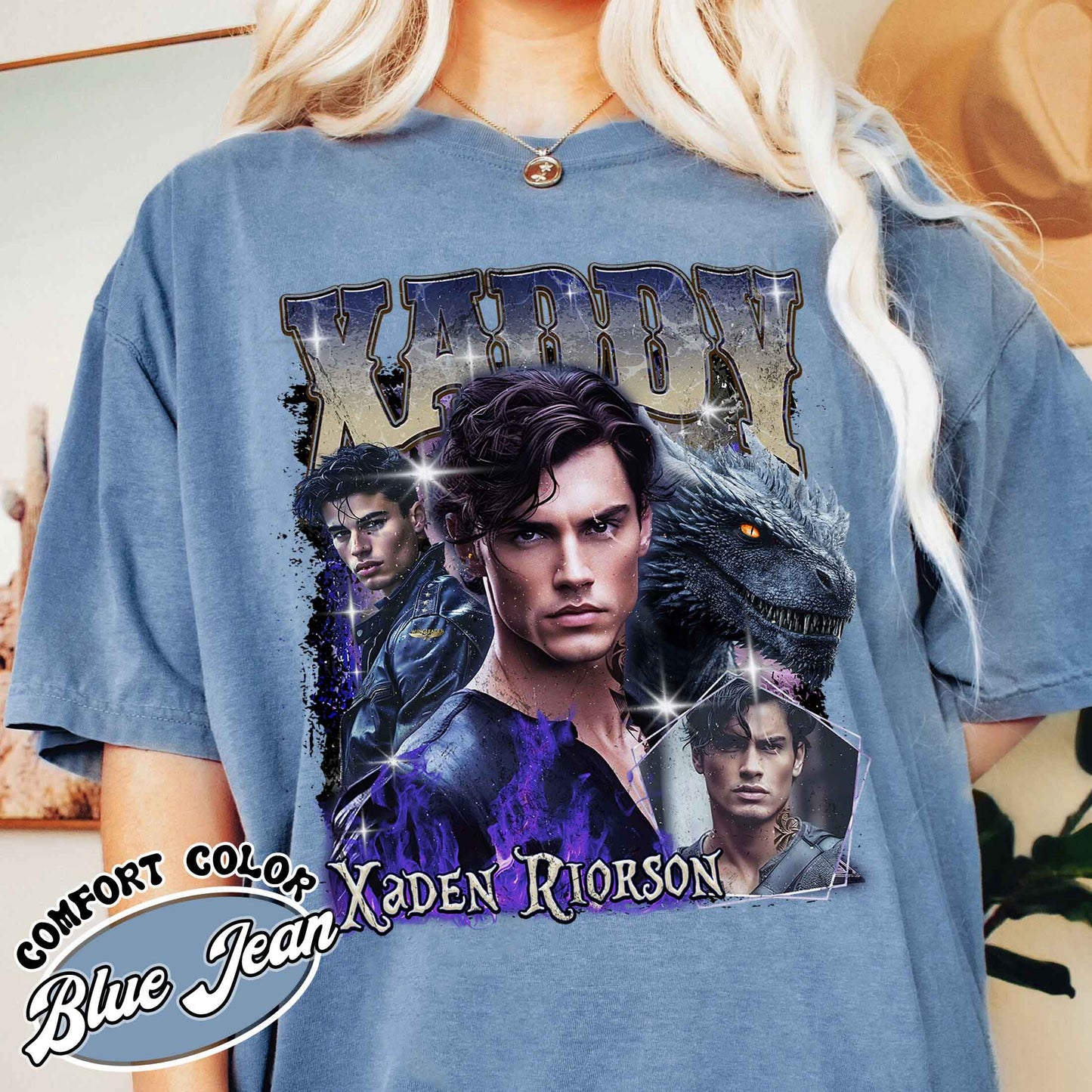 Bookish Comfort Colors Shirt,Xaden Riorson T-Shirt, Fourth Wing Shirt, Dragon Rider Shirt,Basgiath War Shirt