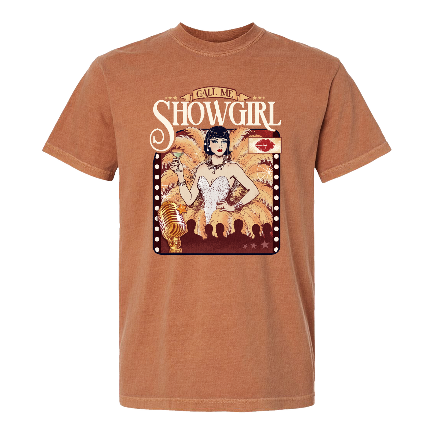 Call Me Showgirl Shirt, Retro Showgirl Era Tee, Vintage Showgirl Shirt, Trendy Fan Gift Top