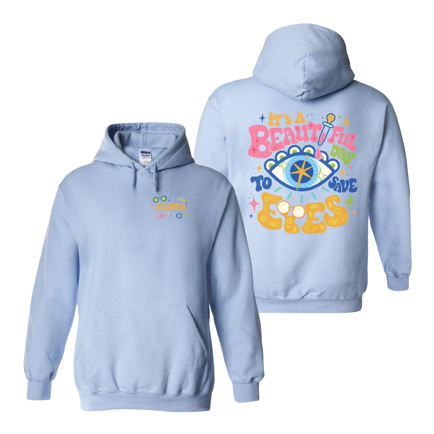 Eye Doctor Hoodie, It's A Beautiful Day To Save Eyes Hoodie,Gift For Graduation