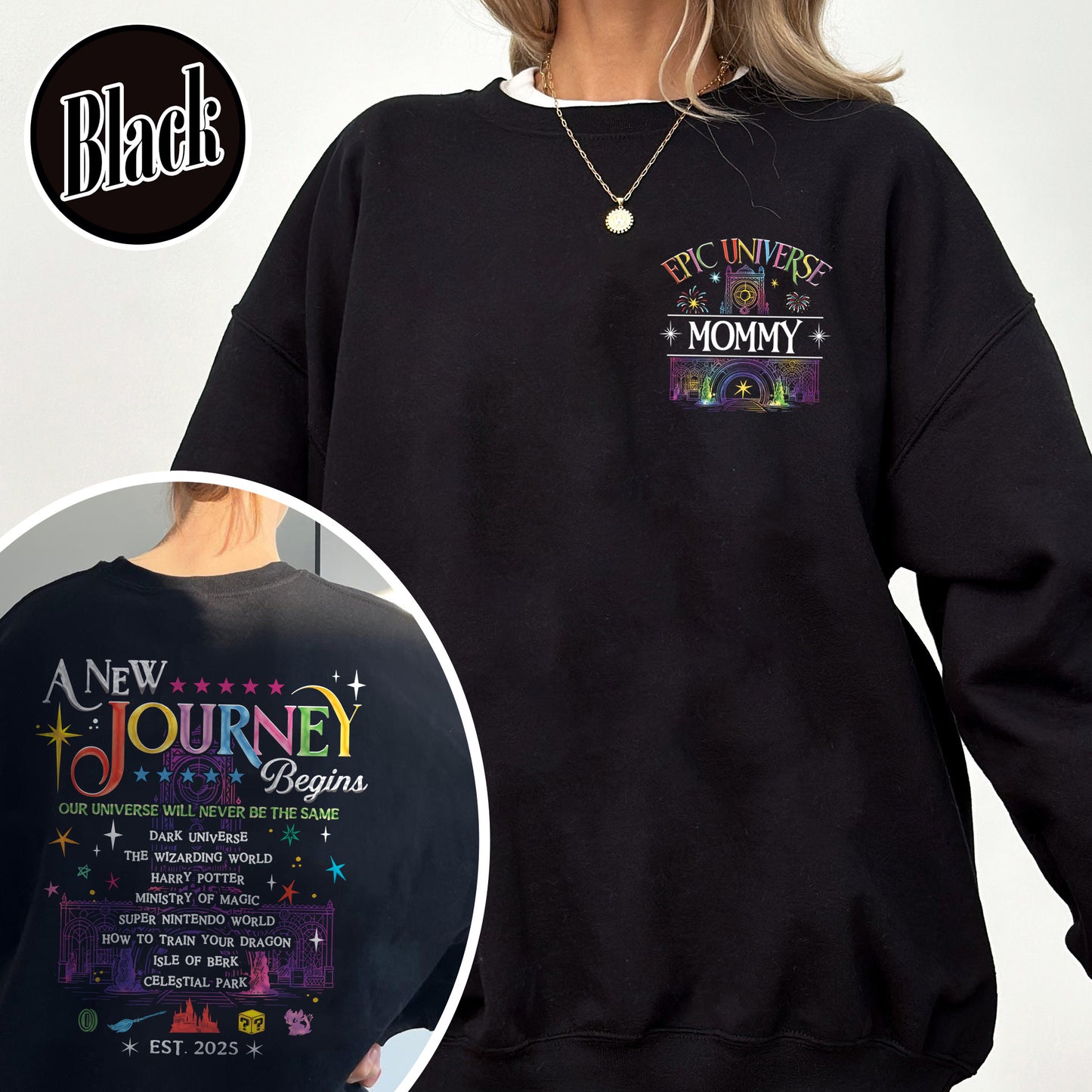 Family Epic Universe Sweatshirt, Custom Family Universe Park Trip 2025 Sweatshirt, Family Trip to Orlando Sweatshirt,