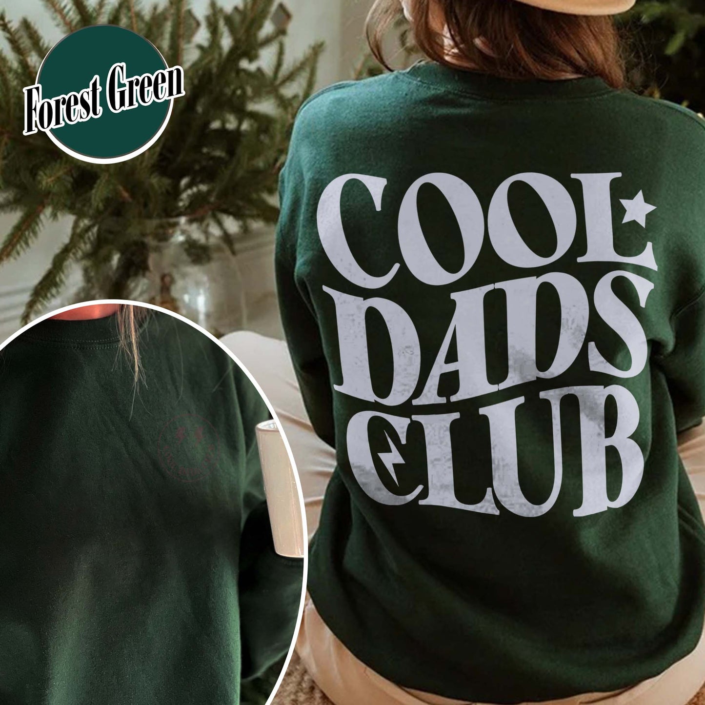 Father’s Day Sweatshirt, Cool Dads Club Sweatshirt, Gift From Daughter to Dad, Husband Gift