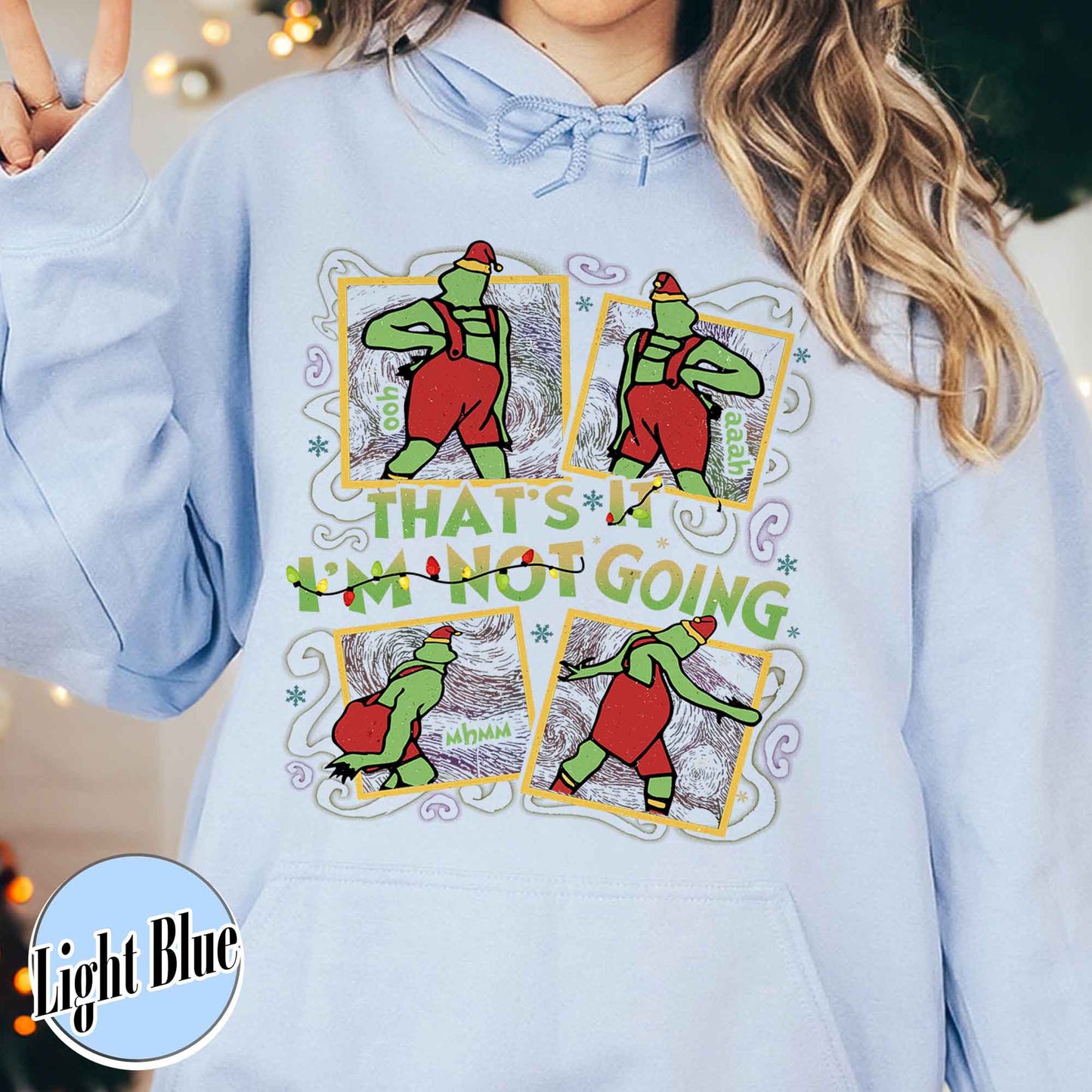 That's It I'm Not Going Christmas Hoodie,Christmas Funny Hoodie,Christmas Tees,Christmas Tees,Cute Christmas Shirt,That's It Shirt