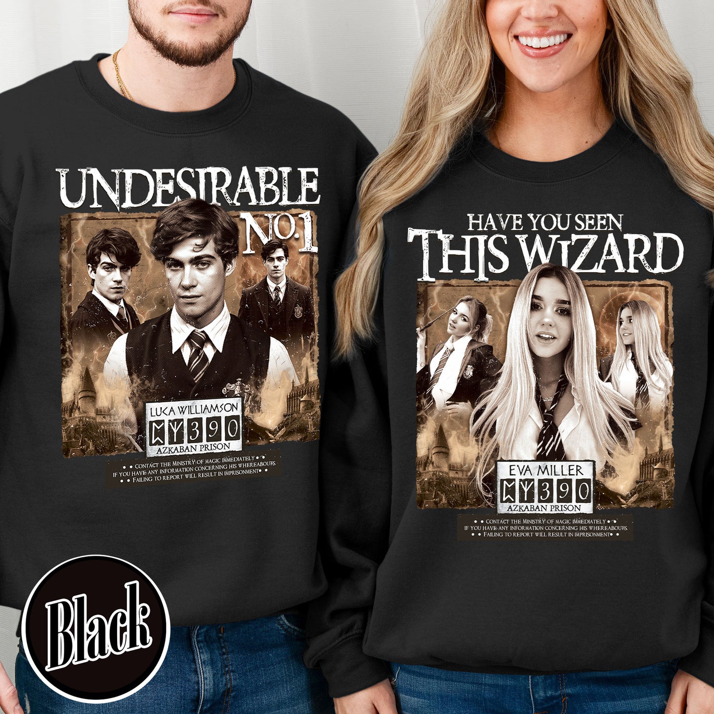 Harry Potter Inspired Sweatshirt, Personalize Photo Wizard Sweatshirt, Have You Seen This Wizard Sweatshirt