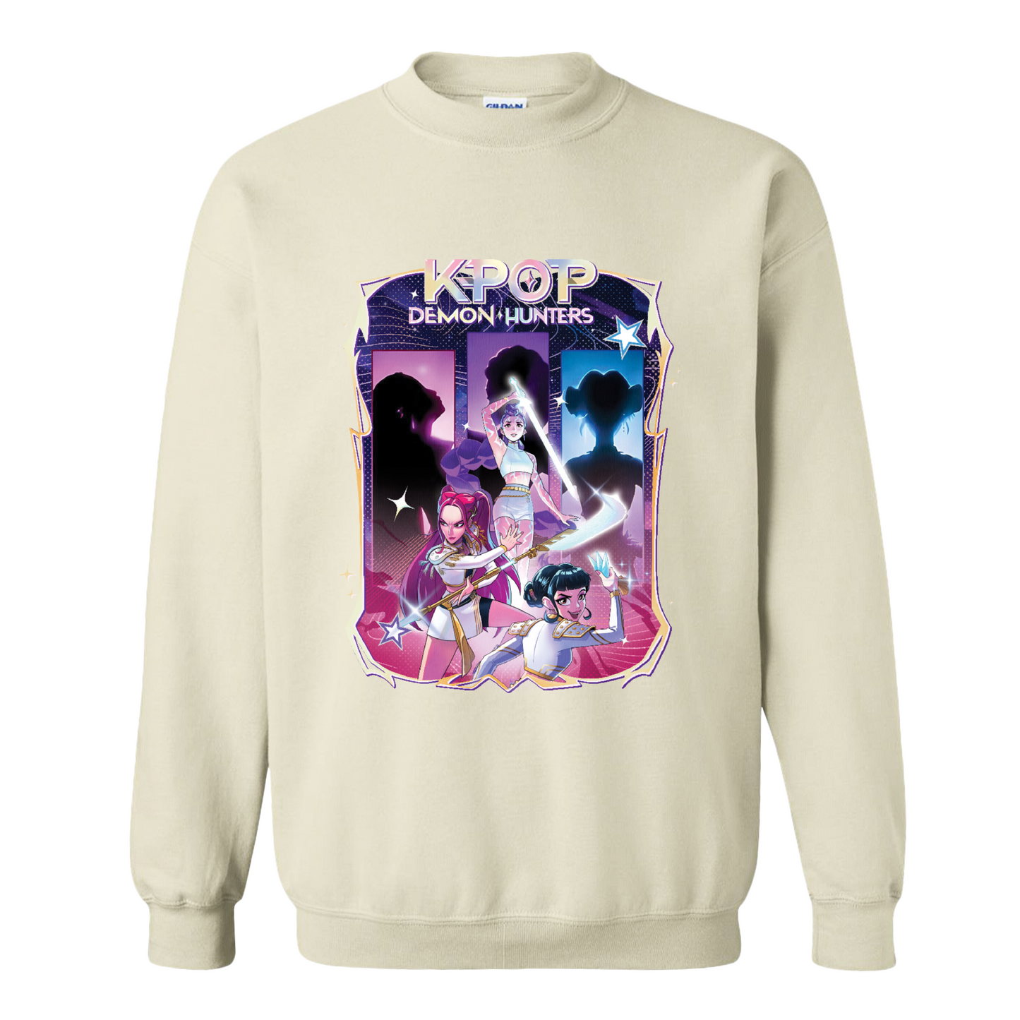 Huntrix Demon Hunters Sweatshirt, Kpop Huntrix Sweatshirt, Saja Boys Fan Sweatshirt, Idol Group Merch