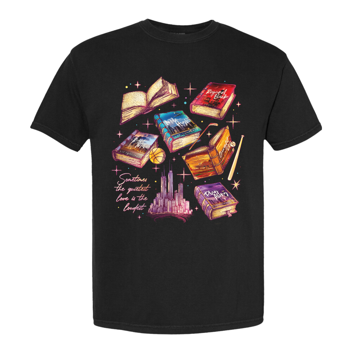 Ice Hockey Romance Comfort Color Shirt, Windy City Series Book Shirt, Liz Tomforde Fan Club Shirt