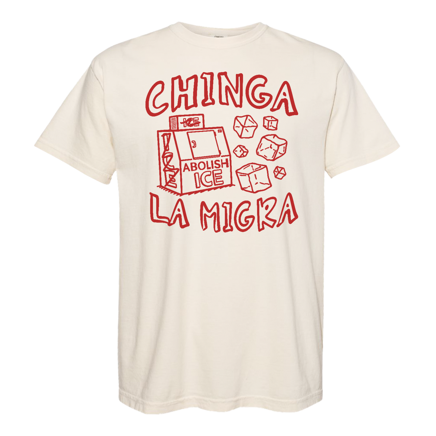 Immigrant Human Rights Comfort Color Shirt, Chinga La Migra Shirt, Abolish Ice No Human Is Illegal Shirt