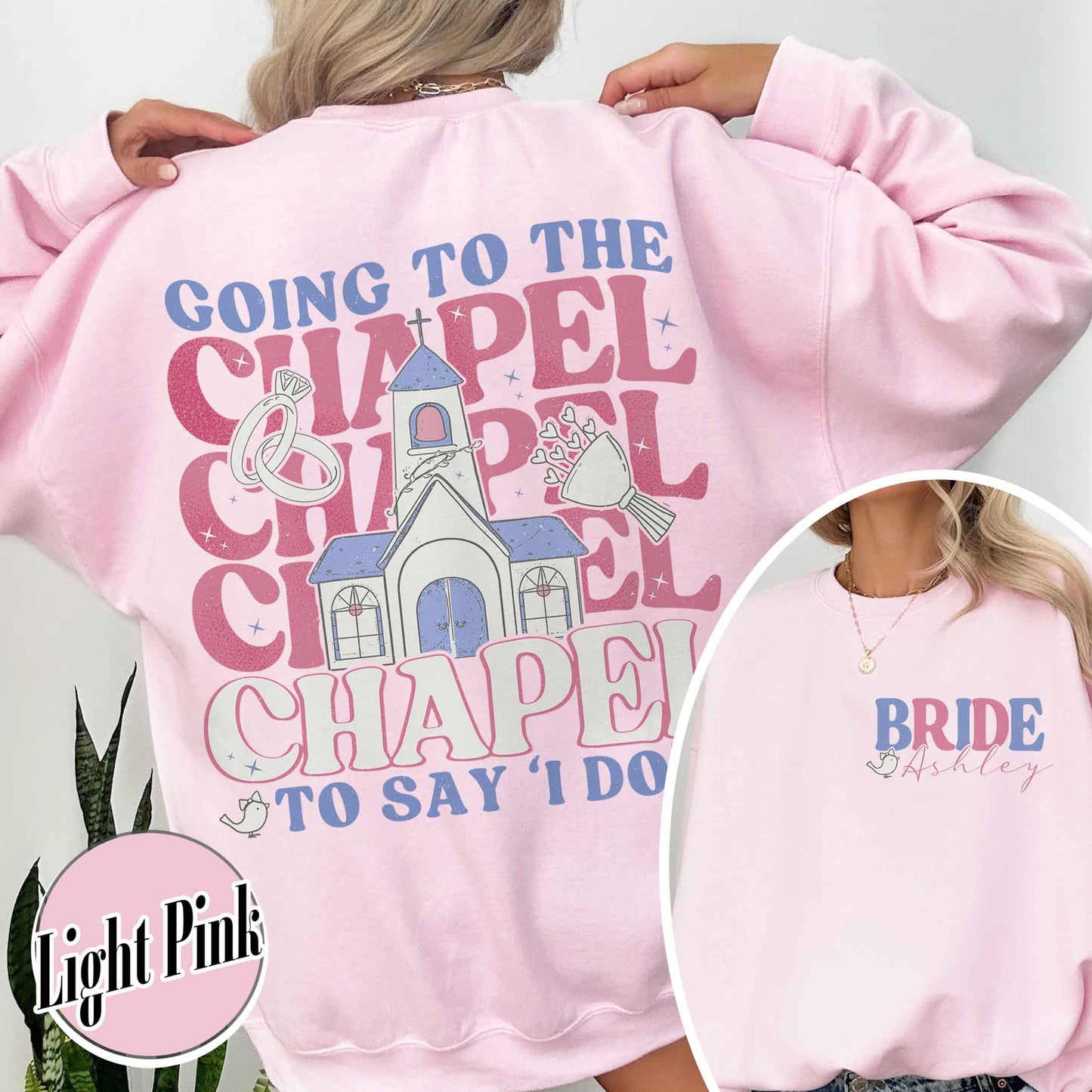 Bachelorette Sweatshirt, Going to the Chapel Sweatshirt, Coquette Bachelorette, Bride Sweatsshirt
