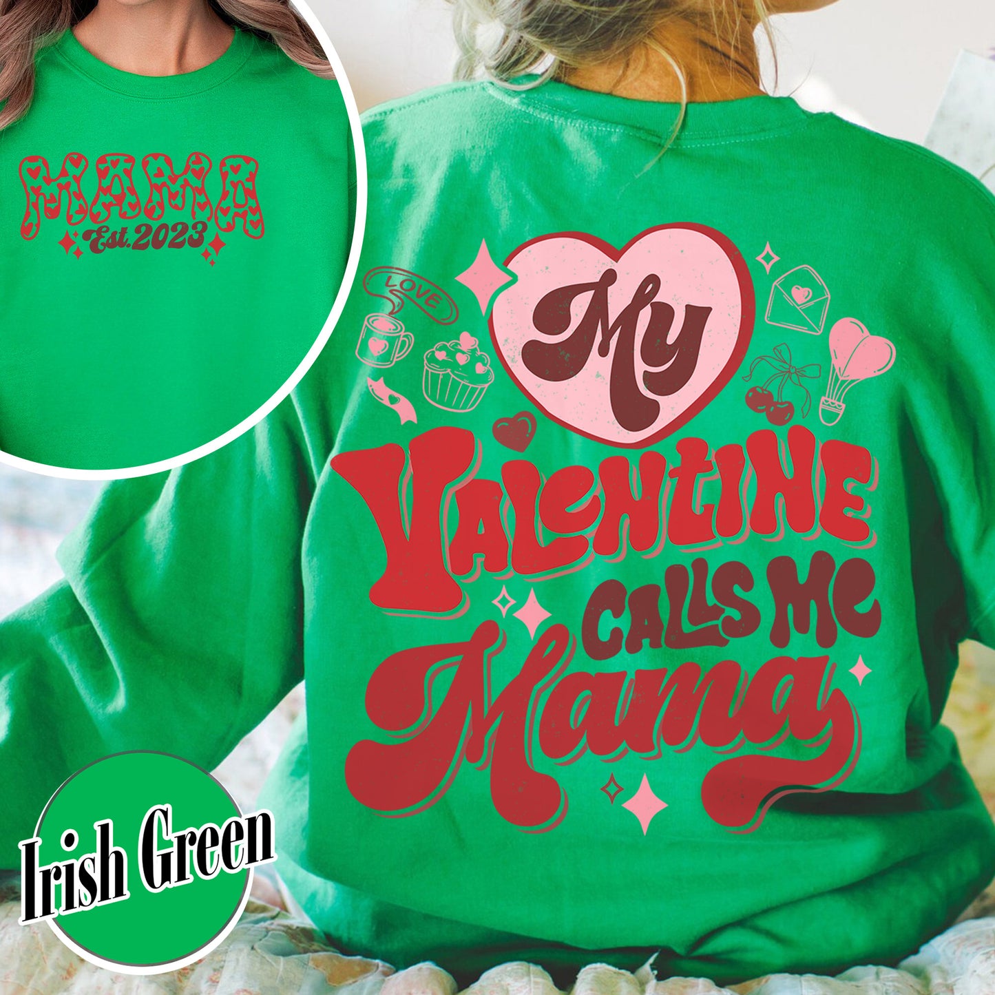 Mama Valentines Sweatshirt,Valentines Day Sweatshirts For Woman,Valentines Day Gift,Valentines Mom Gift