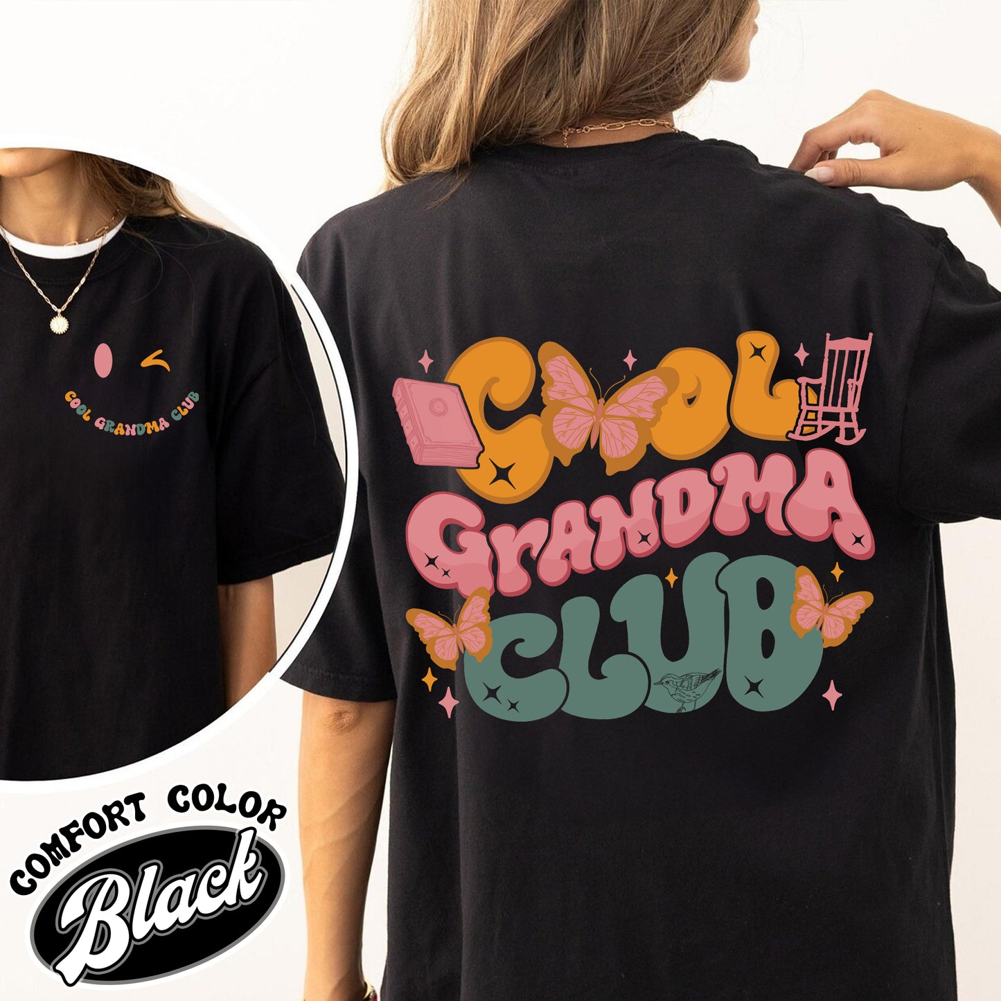 Cool Grandma Club Comfort Color Shirt, In My Cool Grandma Era Shirt,Gifts For Grandma