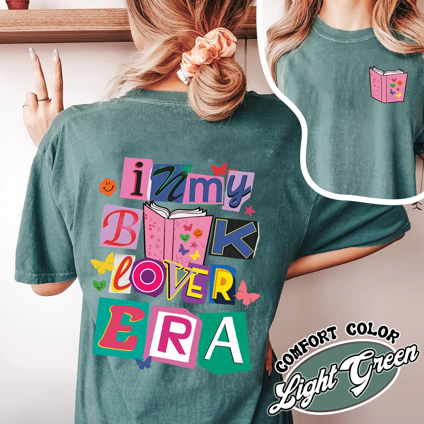 In My Book Lover Era Comfort Color Shirt, Book Club Members, Book Lovers Club Shirt