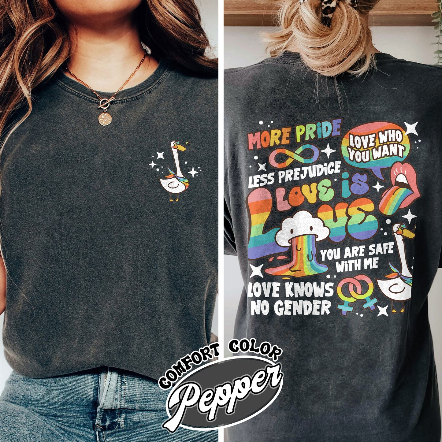 Love Is Love Lgbt Comfort Colors Shirt, Kindness Shirts, LGBTQ Support Tees, Gay Pride Shirt, Proud Ally Shirt, Proud To Be An Ally Shirt, Pride Month Shirt