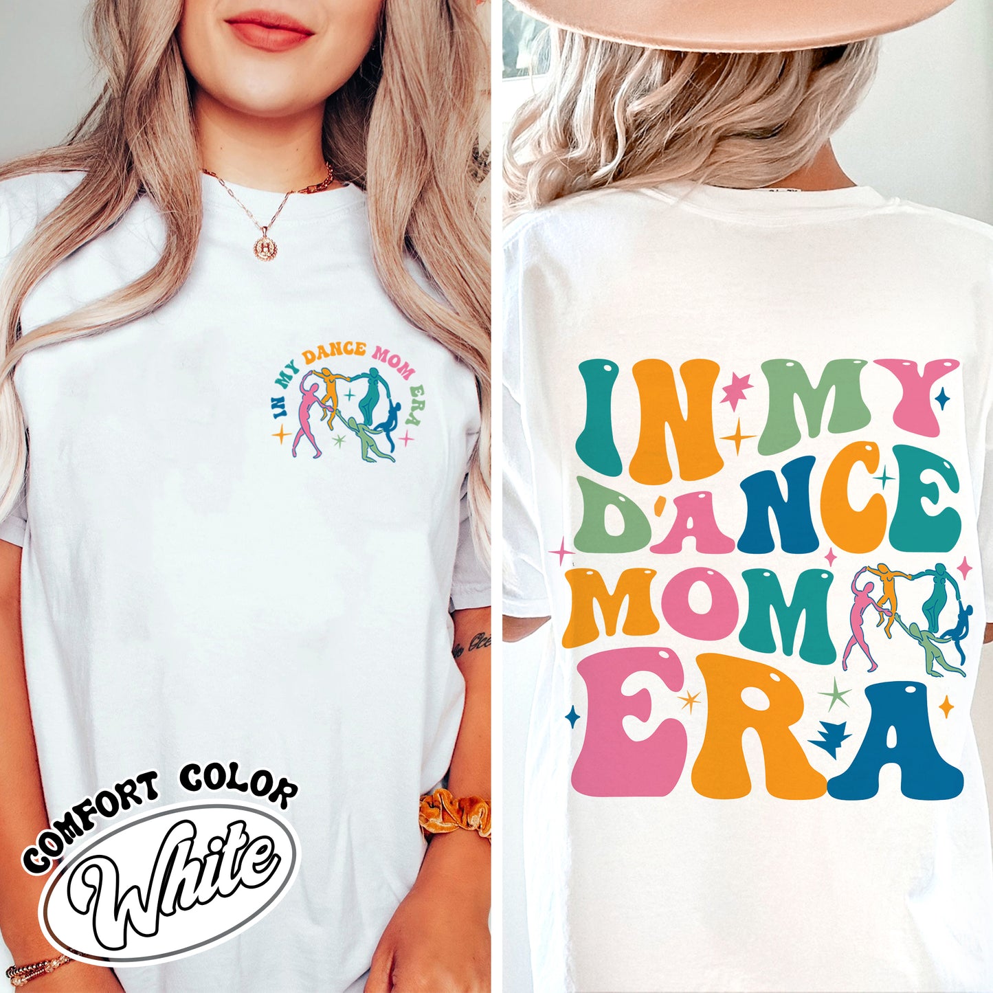 In My Dance Mom Era Comfort Color Shirt, In My Dance Mom Era, In My Dance Mom Era Shirt, Dance Mama Shirt, Dancer Shirt For Mom, Dance Mom Era
