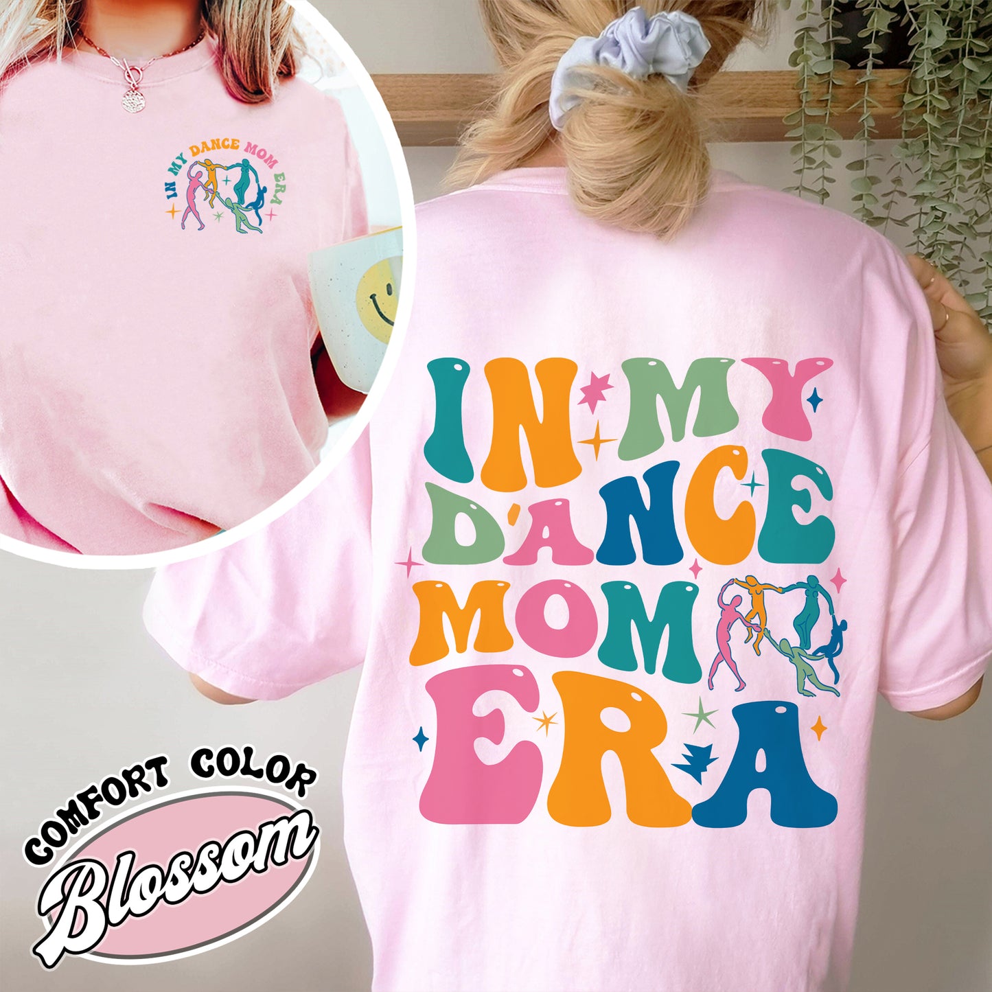 In My Dance Mom Era Comfort Color Shirt, In My Dance Mom Era, In My Dance Mom Era Shirt, Dance Mama Shirt, Dancer Shirt For Mom, Dance Mom Era