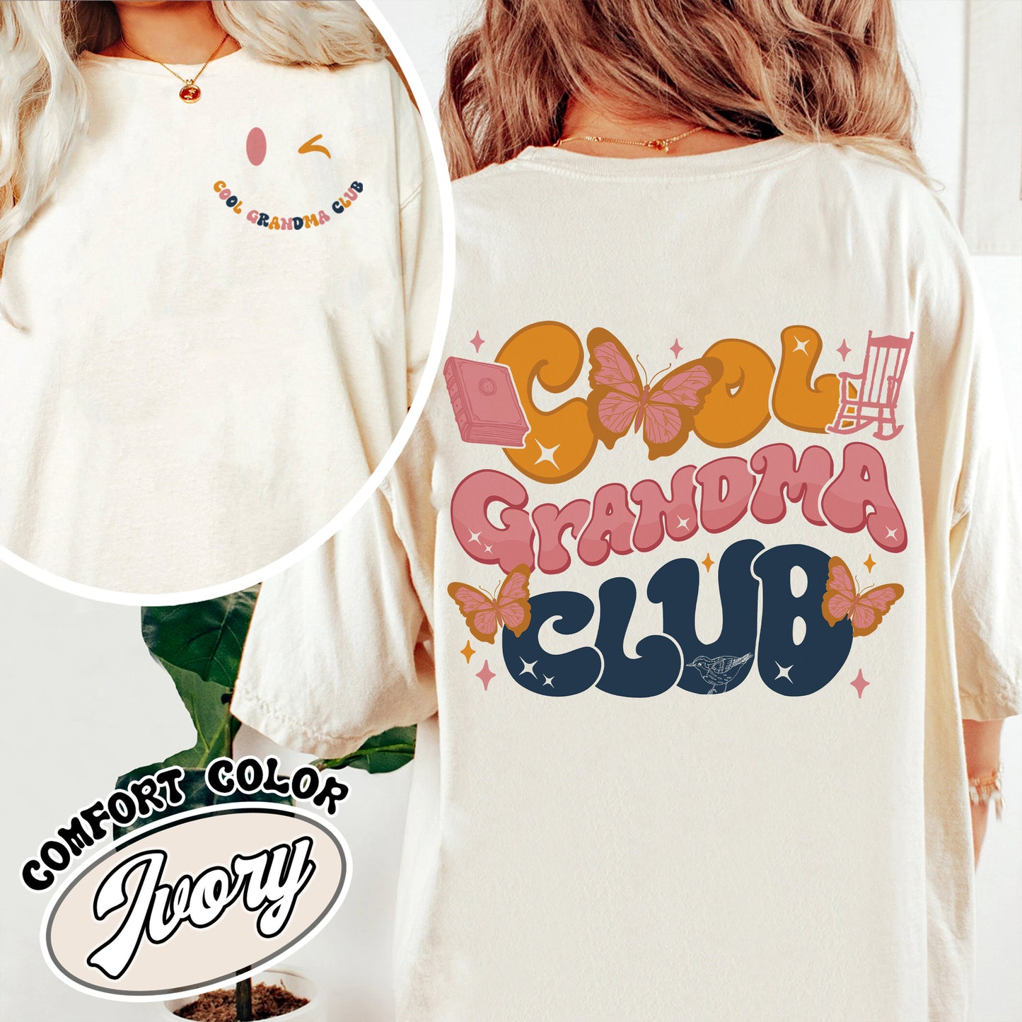 Cool Grandma Club Comfort Color Shirt, In My Cool Grandma Era Shirt,Gifts For Grandma