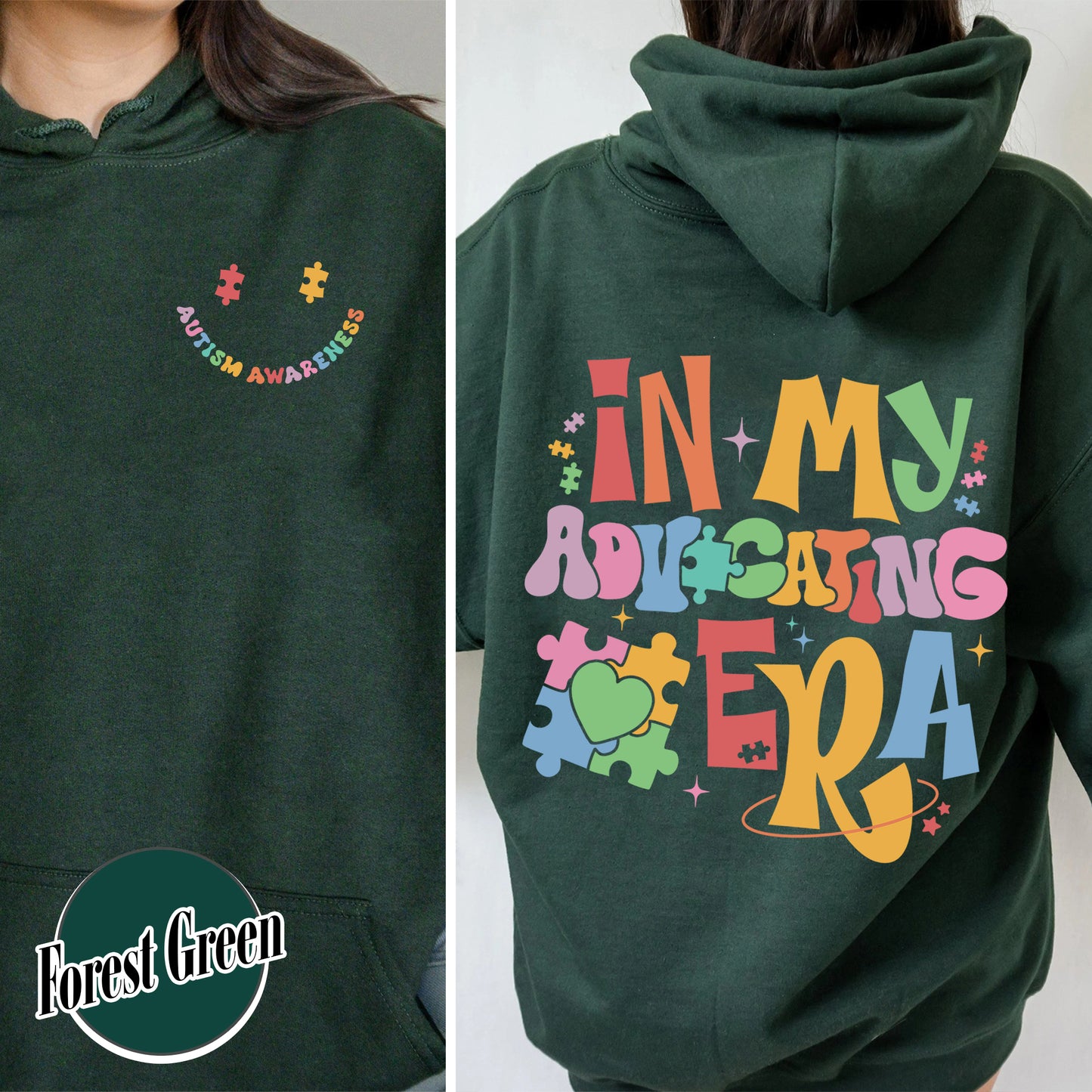 Autism Awareness Hoodie, Autism Hoodie for Group, Autism Hoodie Family, in My Advocating Era, Sped Teacher Hoodie, Special Education Squad