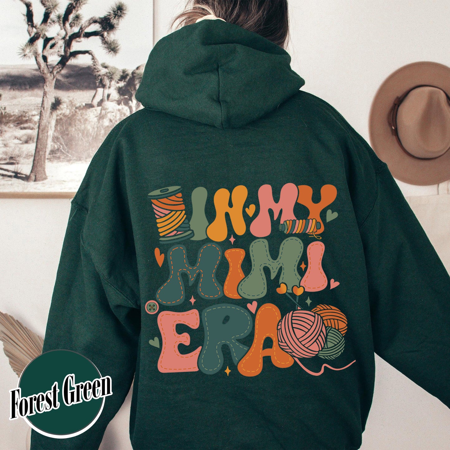 In My Mimi Era Hoodie, Mimi Hoodie, Grandma Era Hoodie, Grandma Hoodie, Gift for Grandmom Hoodie, Grandma Era