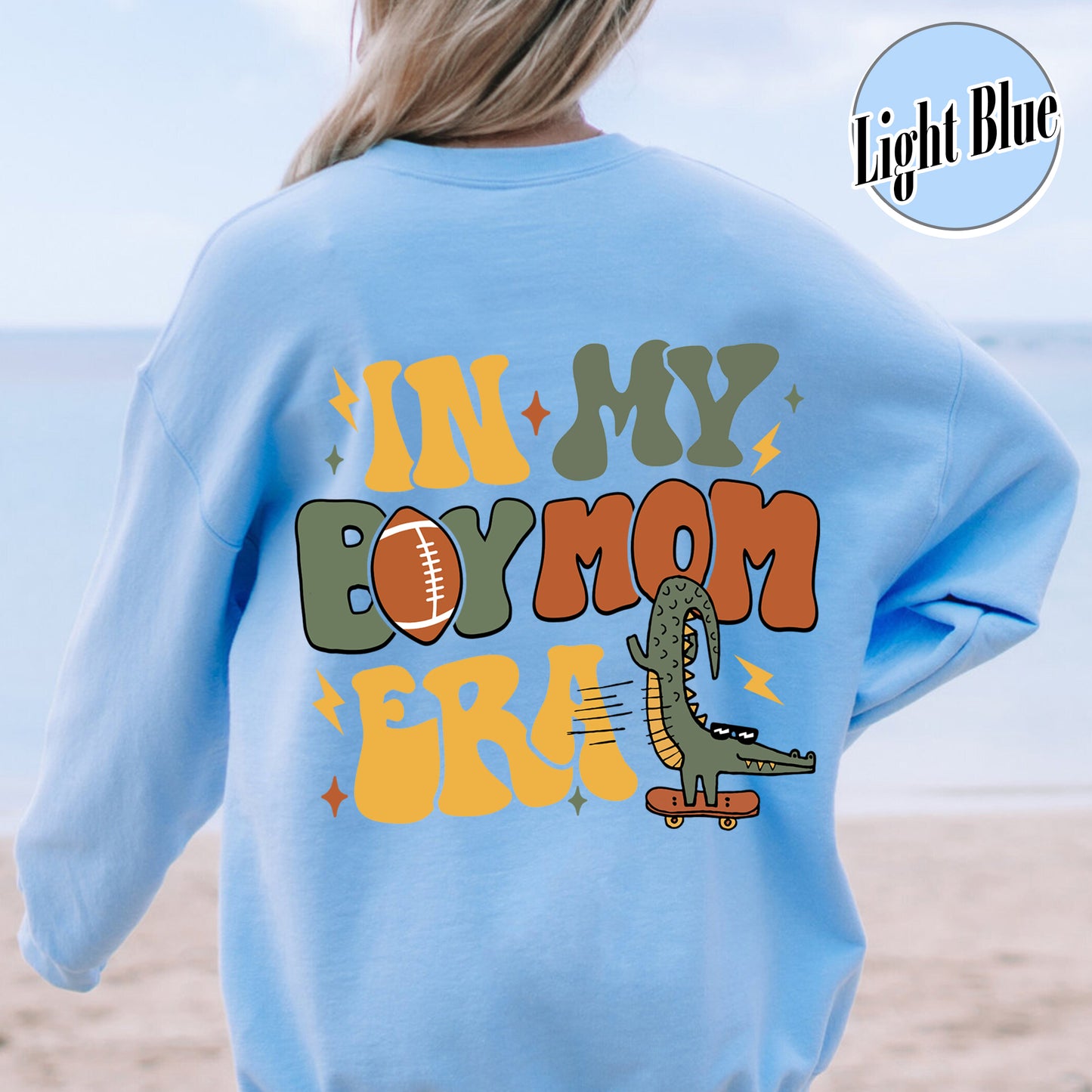 In My Mom Era Sweatshirt, Boy Mom, Boy Mom Club, Boy Mama Sweatshirt, Expecting Mom Gift, Gender Reveal Sweatshirt