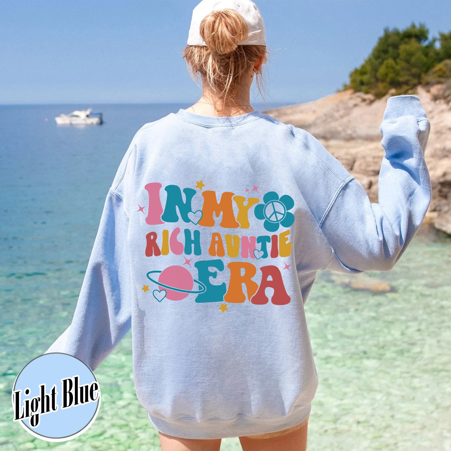 In My Rich Auntie Era Sweatshirt, Auntie Sweatshirt Niece, in My Cool Auntie Era Sweatshirt, in My Auntie Era Sweatshirt