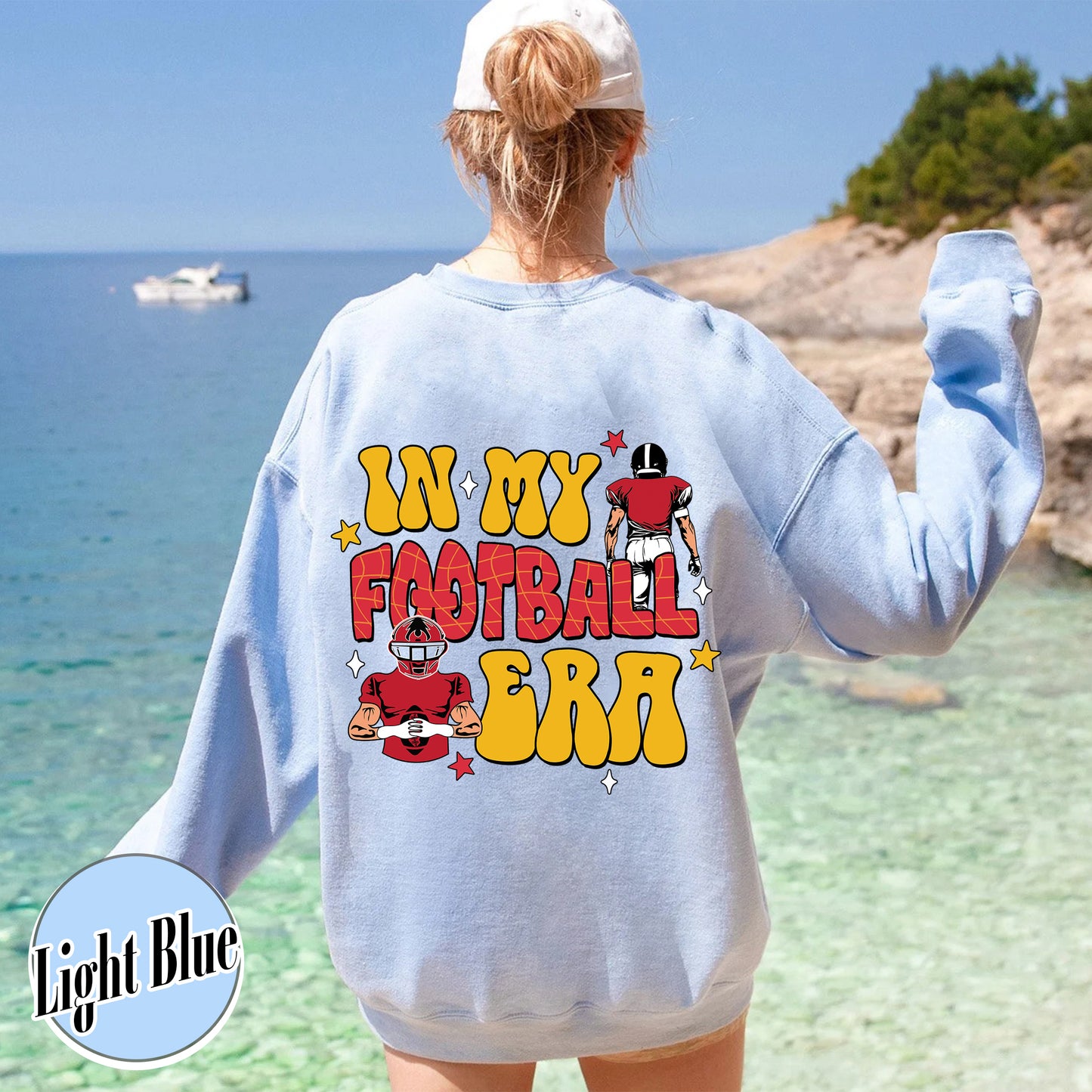 In My Football Era Sweater, In My Football Era Sweatshirt, In My Game Day Era Football, In My Football Era, Chiefs Sweatshirt, Chiefs Era Sweatshirt