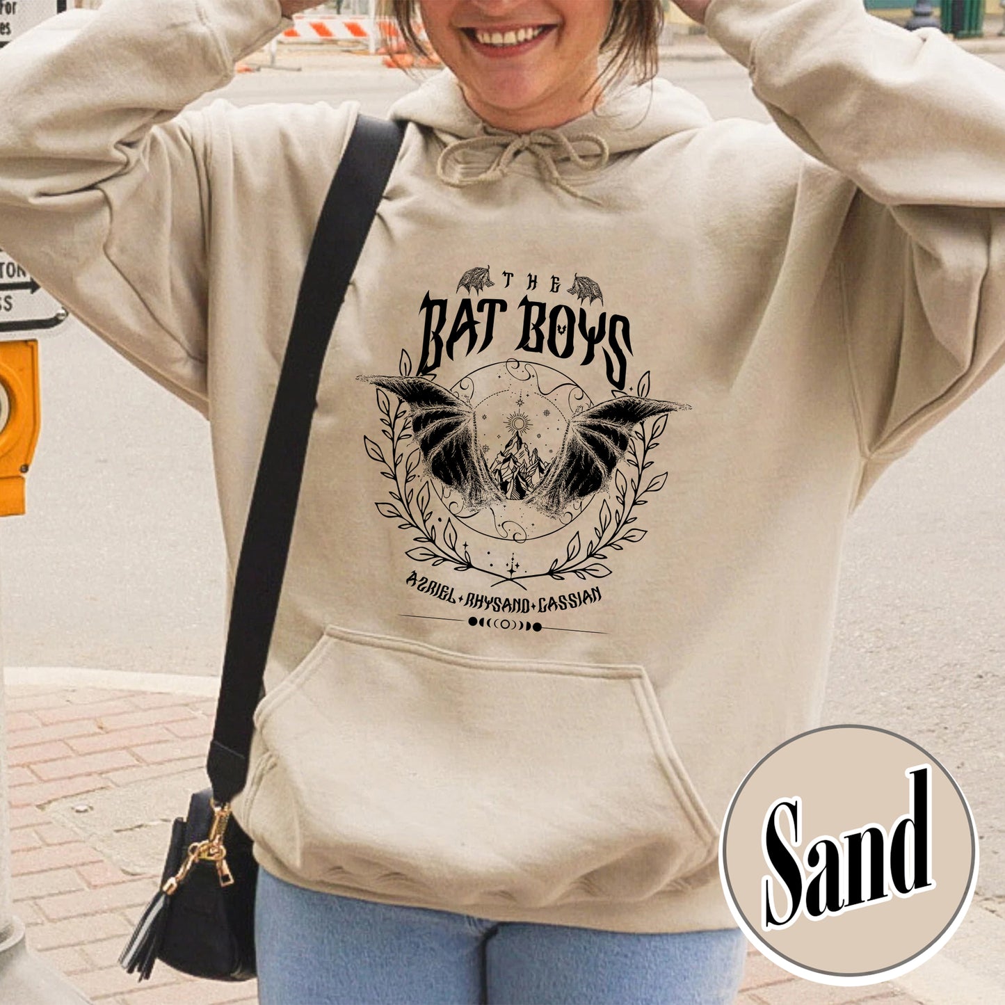 The Bat Boys Hoodie, the Bat Boys the Night Court Acotar Hoodie, Acotar the Bat Boys, Acotar Hoodie Azriel, Acotar Hoodie Azriel