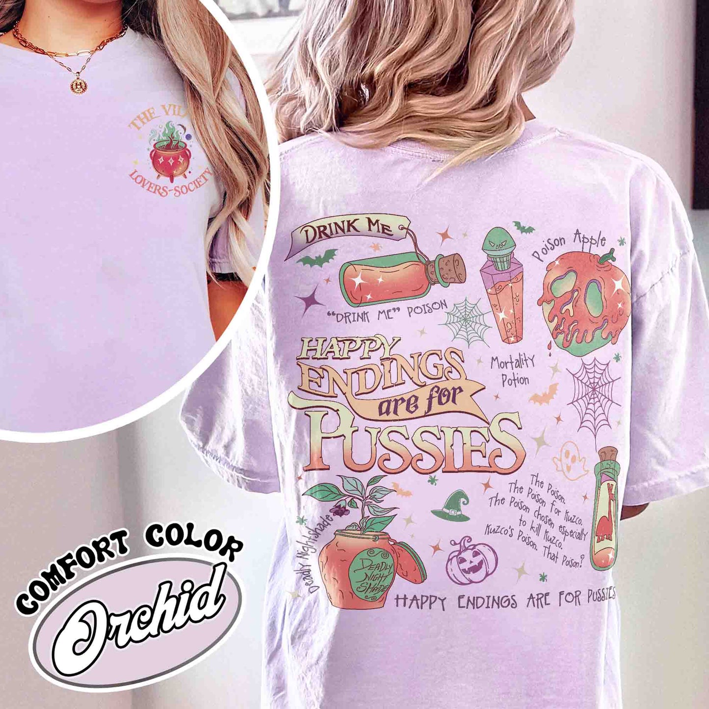 Halloween Comfort Color Shirt, Pick Your Poison Shirt, Villain Shirt, Kuzco Poison Shirt, Poison Apple Shirt