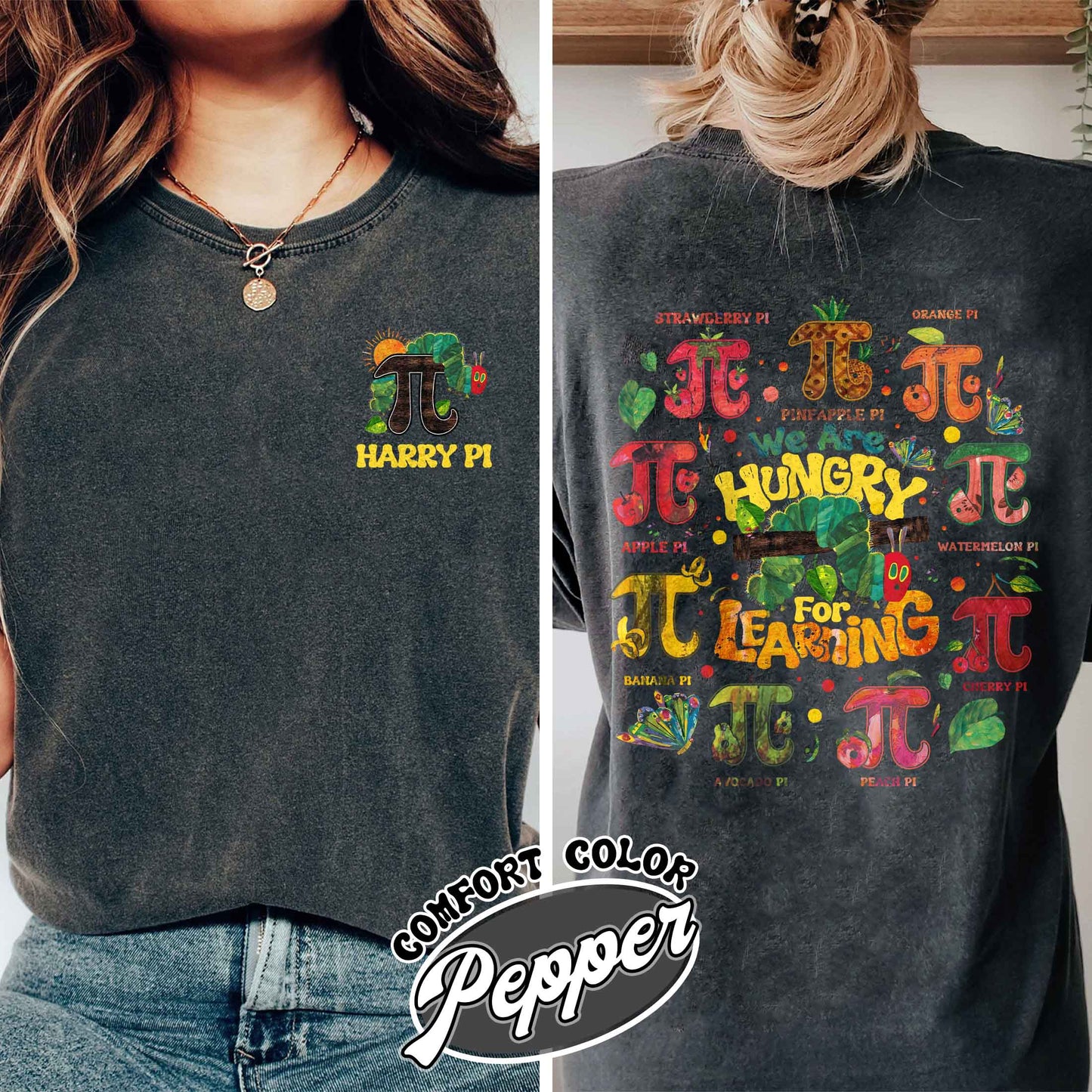 Pi Day Comfort Colors shirt,Pi Menu Math Teacher Shirt,We Are Hungry For Learning Shirt,Funny Math Shirt