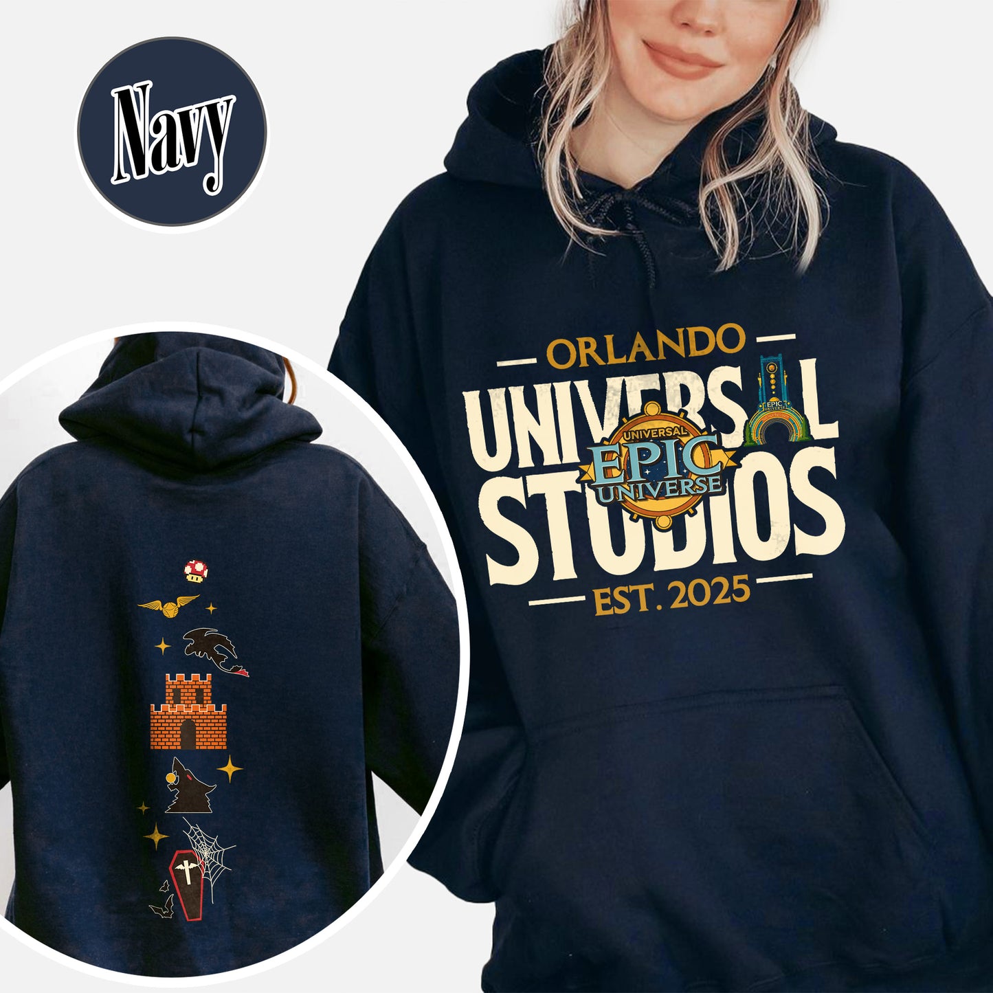 Family Trip Hoodie, Family Universe Park Trip Hoodie, Vintage Walt Disney Wolrd Hoodie