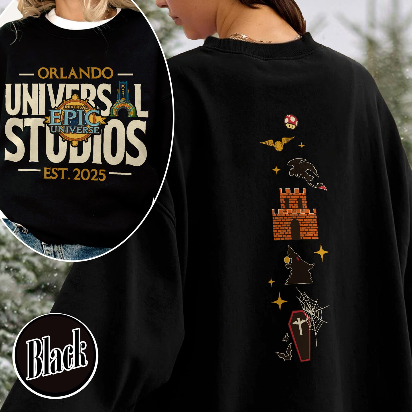 Family Trip Sweatshirt, Family Universe Park Trip Sweatshirt, Vintage Walt Disney Wolrd Sweatshirt