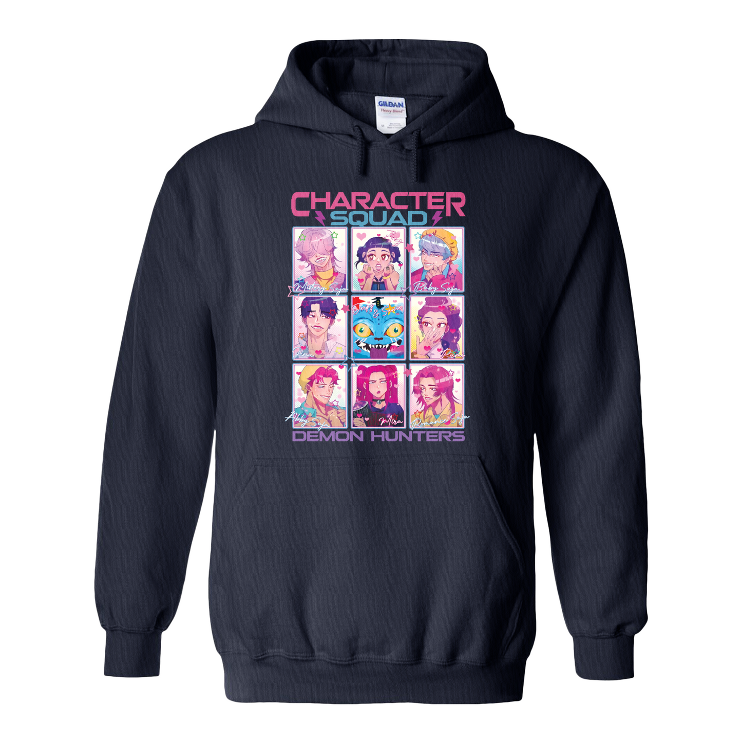 Huntrix Demon Hunters Hoodie, Huntrix Hoodie, Kpop Movie Tee, Saja Girls Fan Hoodie, Mira Rumi Jinu Graphic, Kpop Idol Group