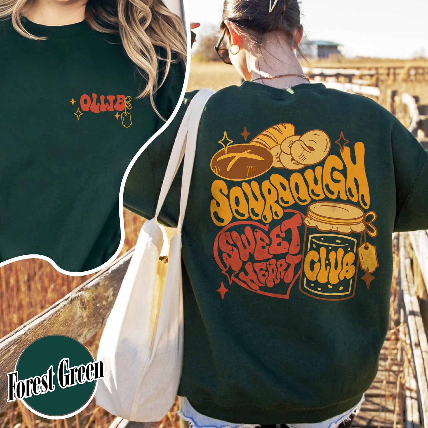 Sourdough sweatshirt, Sourdough Sweetheart Club Shirt, My Sourdough Era, Sourdough Bread Sweatshirts, Sourdough Bread Baker Gifts