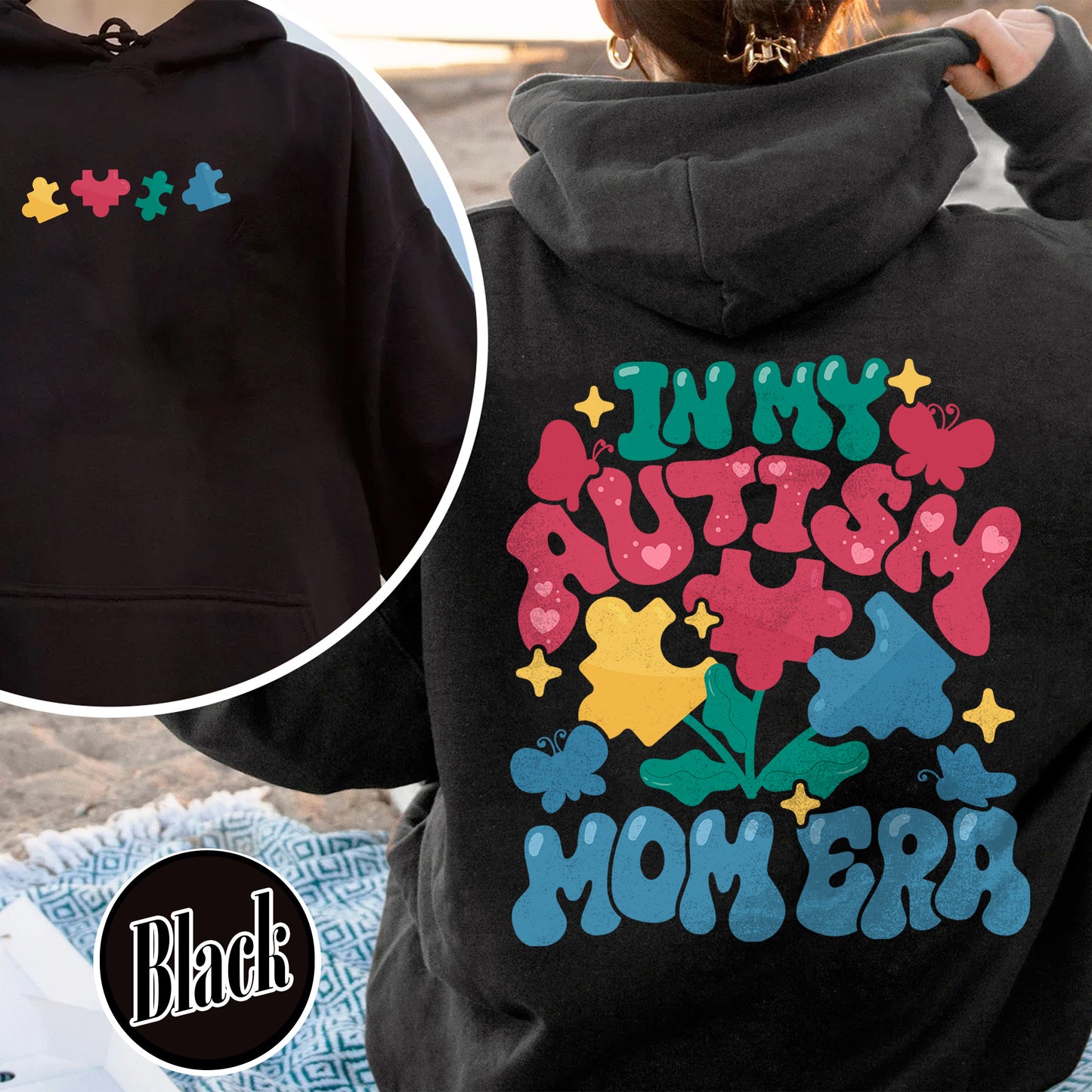 Autism Awareness Hoodie, In My Autism Mom Era Hoodie, Neurodiversity Affirming, Neurodiversity Is Beautiful, Autism Mom Hoodie