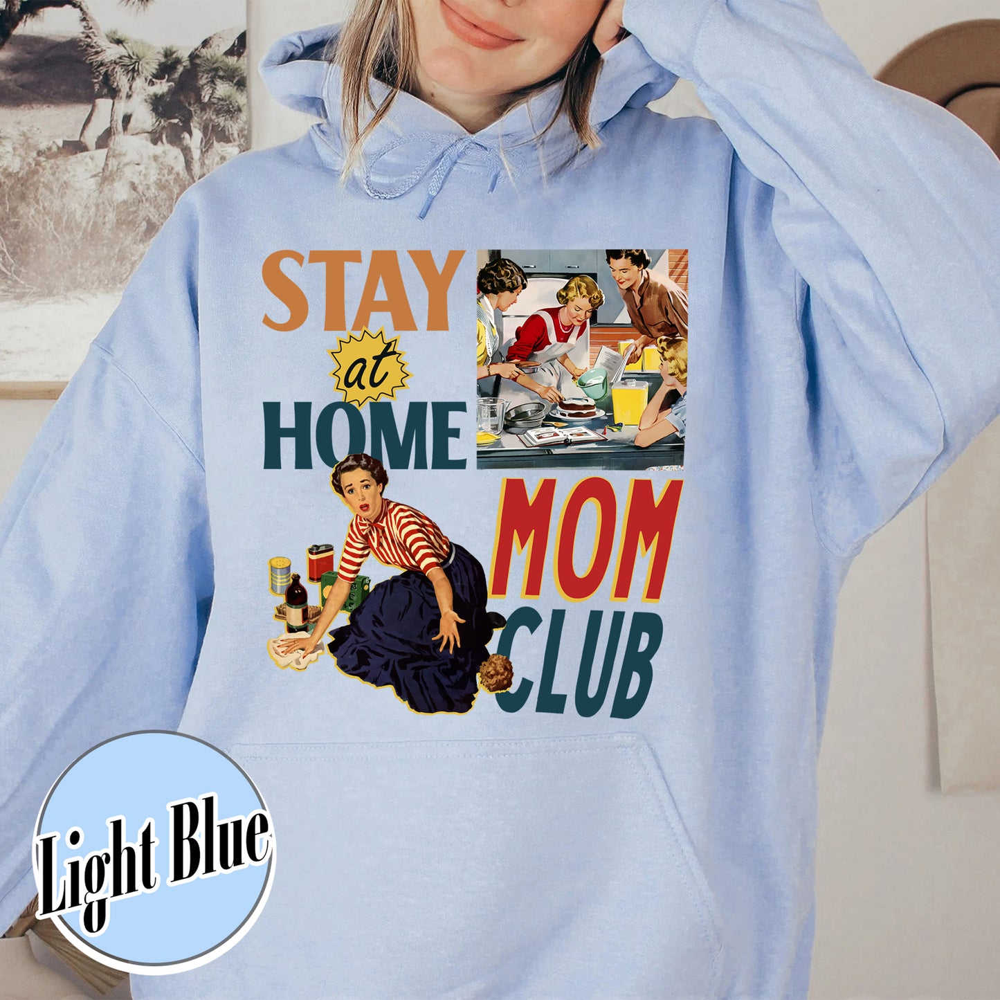 Mom Club Hoodie, Stay at Home Moms Club Hoodie, Mom Club Hoodie, Gift for Mom, Mothers Day, Mothersday Hoodie, Stay at Home Mom