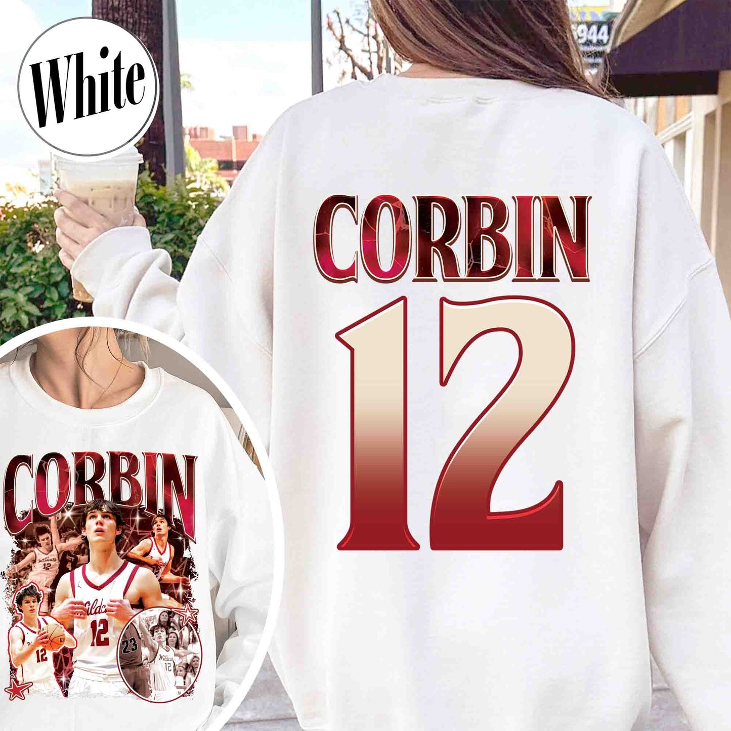 Custom Football Mom Sweatshirt, Football Mom Sweatshirt With Picture, Custom Senior Basketball Sweatshirt
