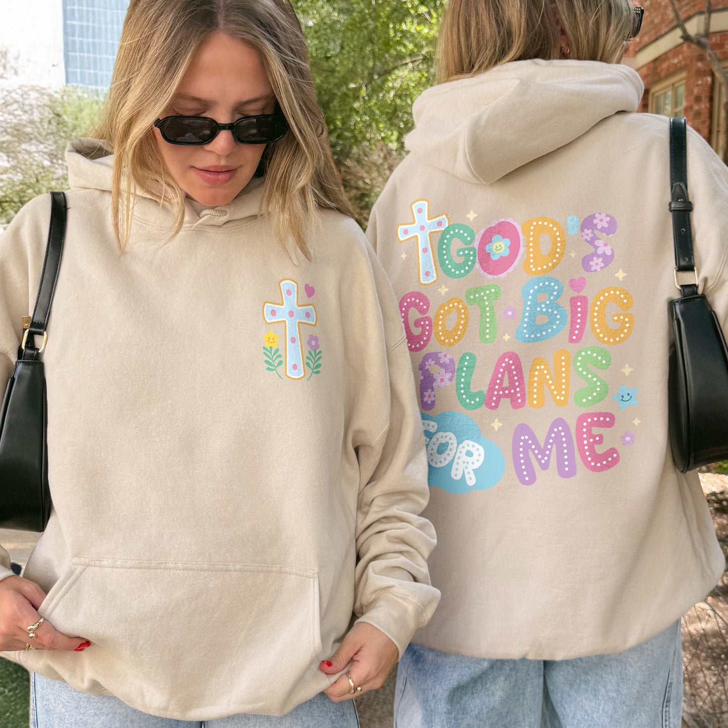 God’s Got Big Plans For Me Hoodie, Christian Kids Hoodie, Faith Graphic Hoodie, Religious Gift Hoodie