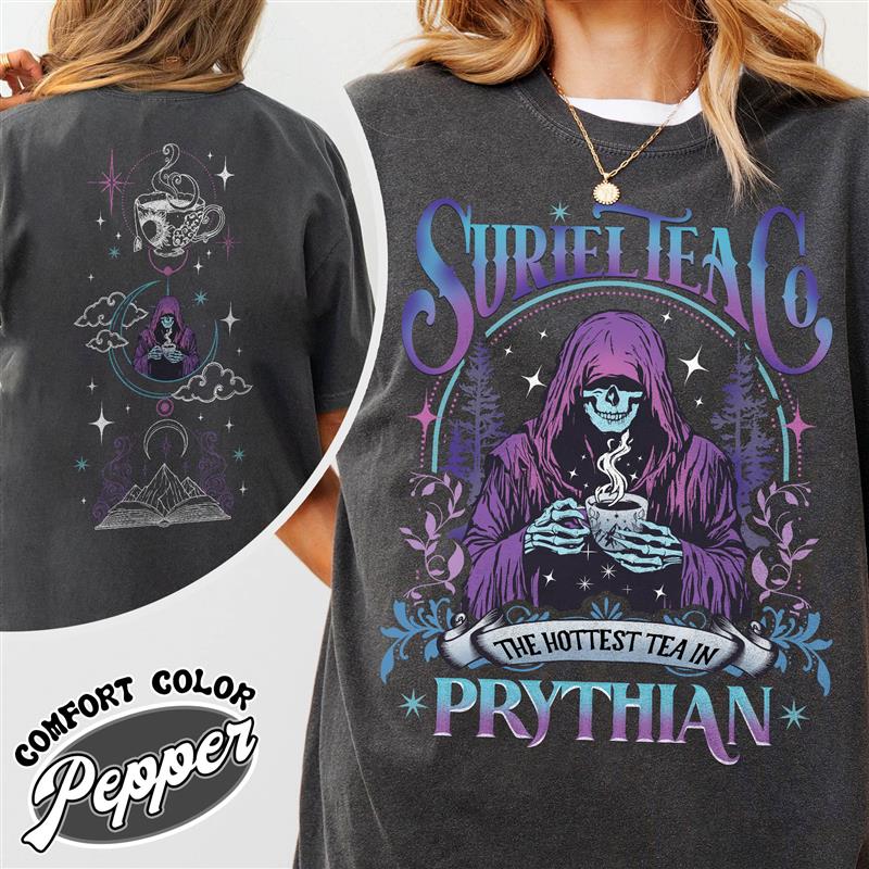 Suriel Tea Co Comfort Color Shirt,Bookish Shirt,Acotar Shirt,A Court Of Thorns And Roses Shirt