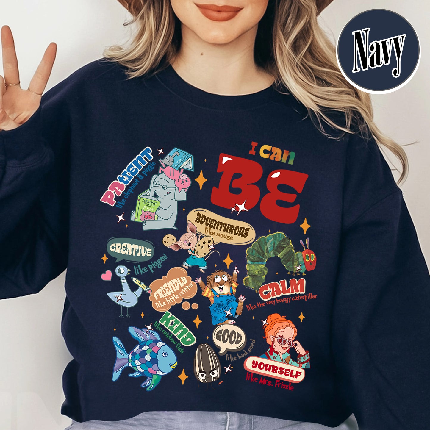 Teacher Sweatshirt, I Still Read Children’s Books Teacher Sweatshirt, I Can Be Children Book Sweatshirt