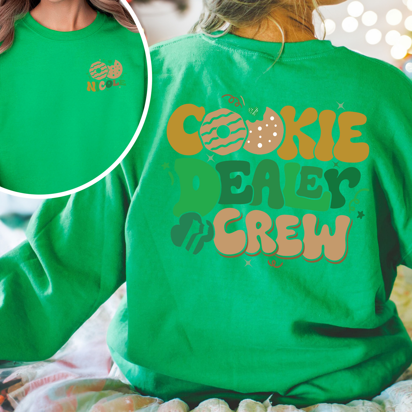 Cookie Dealer Girl Scout Sweatshirt, Cookie Dealer Sweatshirt, Girl Scout Cookie Dealer, Cookie Dealer, Scout Sweatshirt, Girl Scout Sweatshirt Era