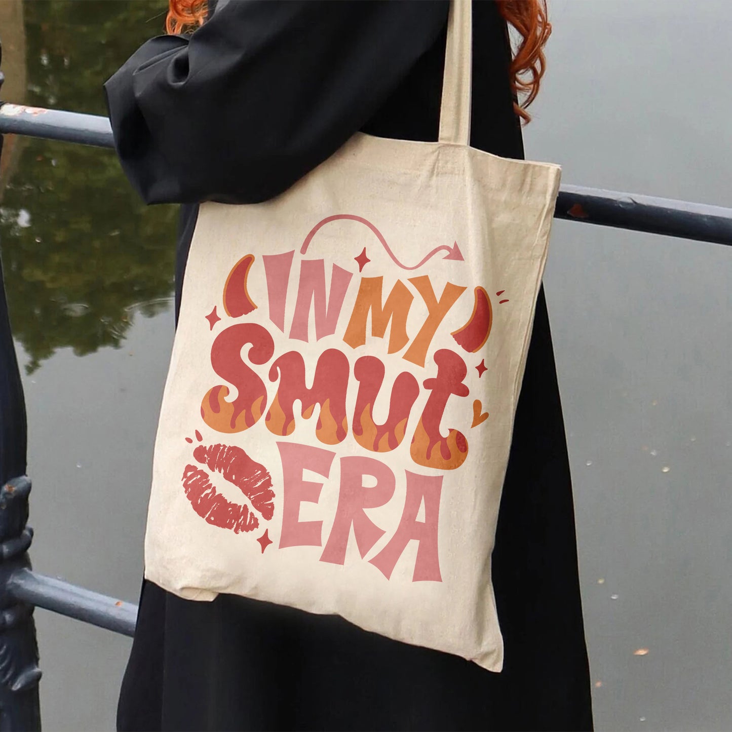 In My Smut Era Tote Bag, Smut Book Bag, Smut Bag, Probably Reading Smut Bag, Smut Slut Booktok, Girls Read Smut, Smut Book Club