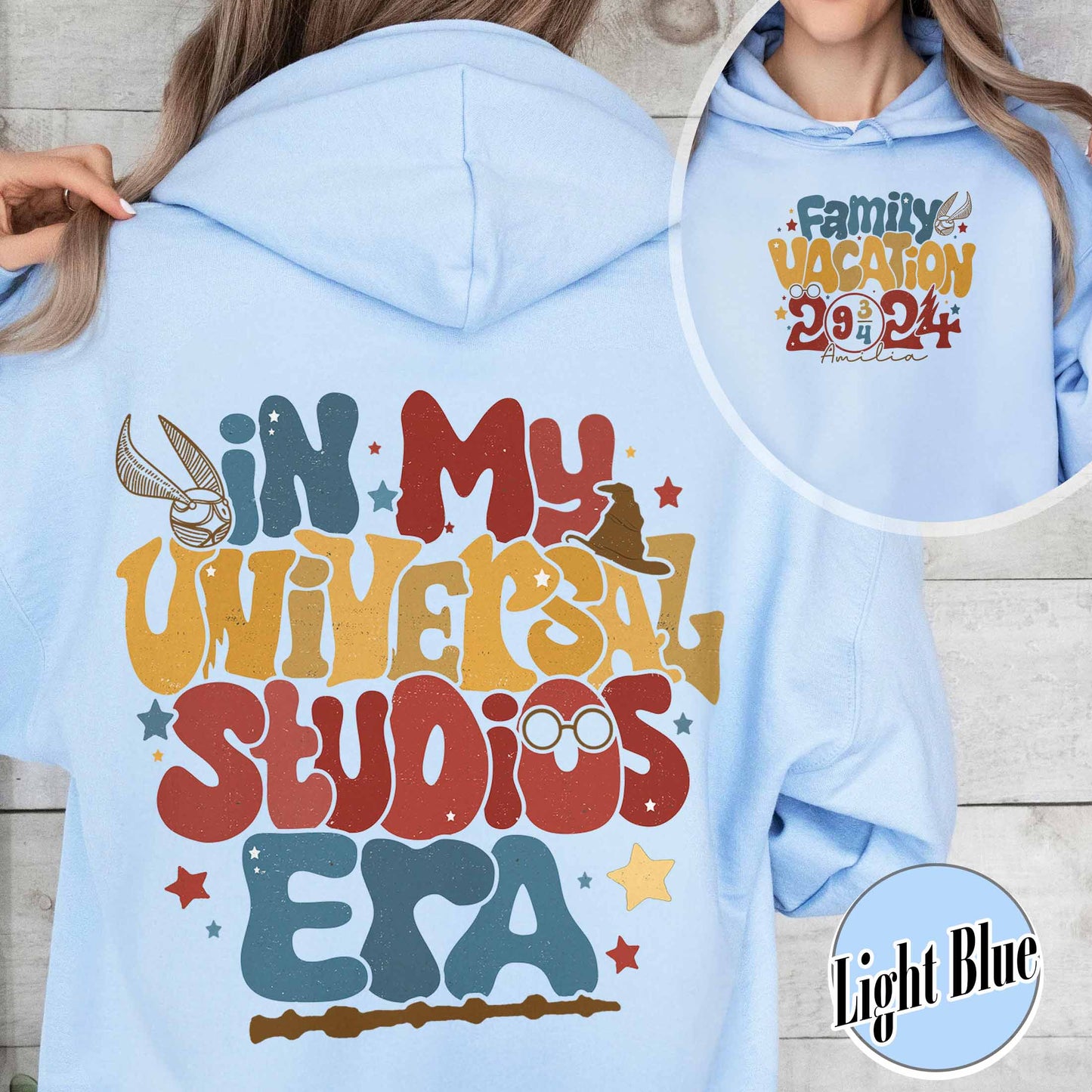 Family Vacation Hoodie, Family 2024 Trip Hoodie, 2024 Family Vacation,Wizard School Fandom,Hp Inspired