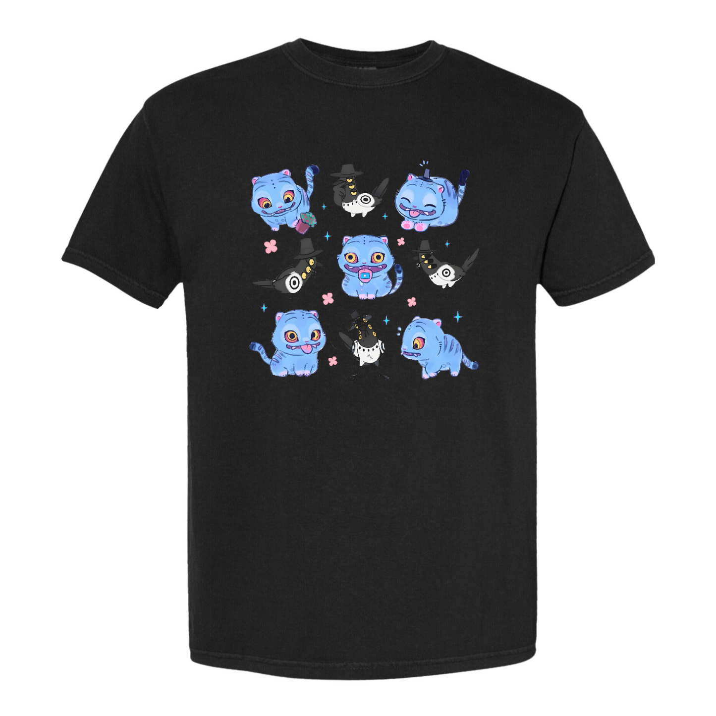 Kpop Demon Hunter Comfort Color Shirt, Derpy and Sussy Funny Raven Graphic Tee, Saja Boys Fans Tee