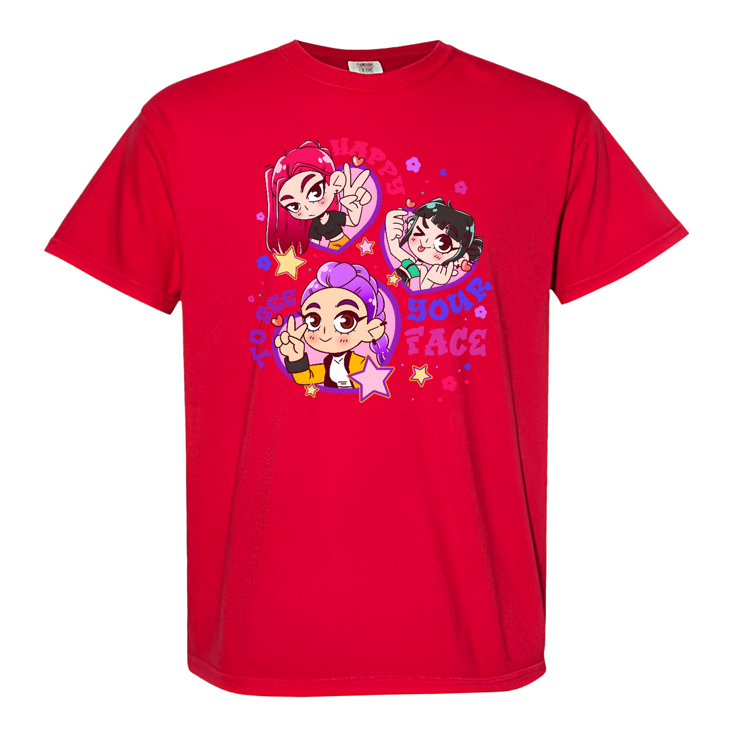 Huntrix Demon Hunters Comfort Colors T Shirts, First Day of Kindergarten Shirt, Back to School Outfit